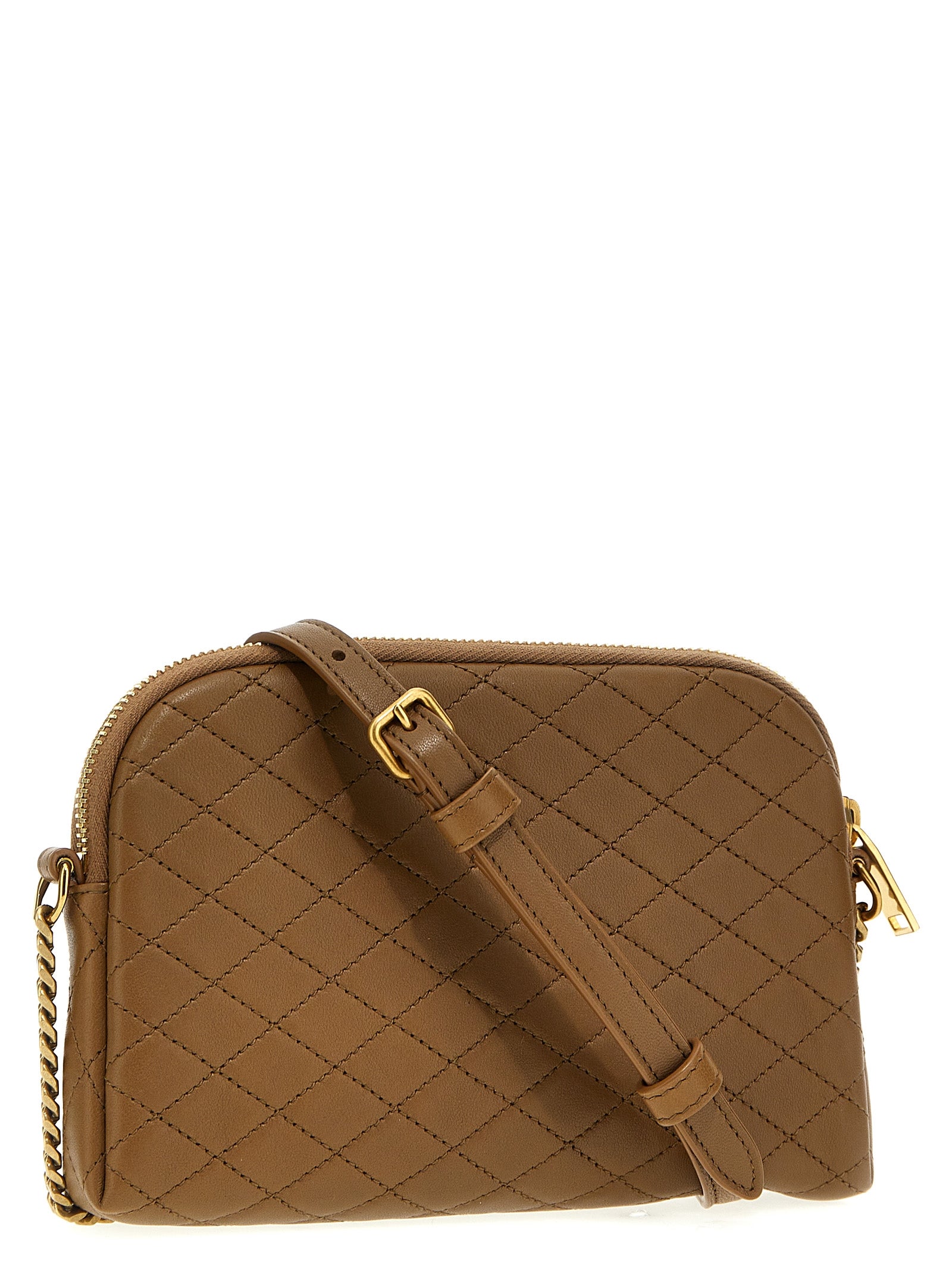 Gaby crossbody bag Beige Lamb Leather