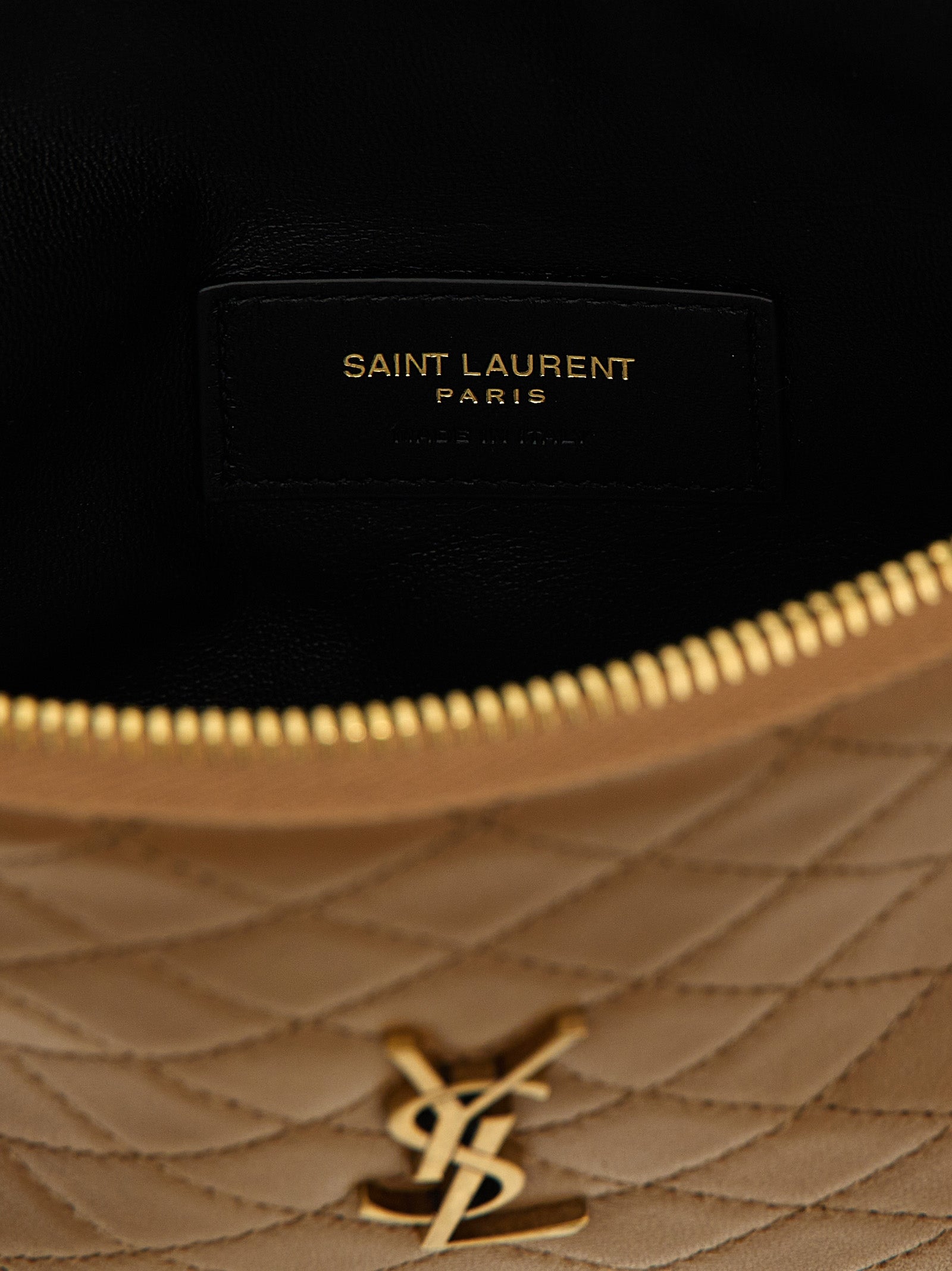 Gaby crossbody bag Beige Lamb Leather