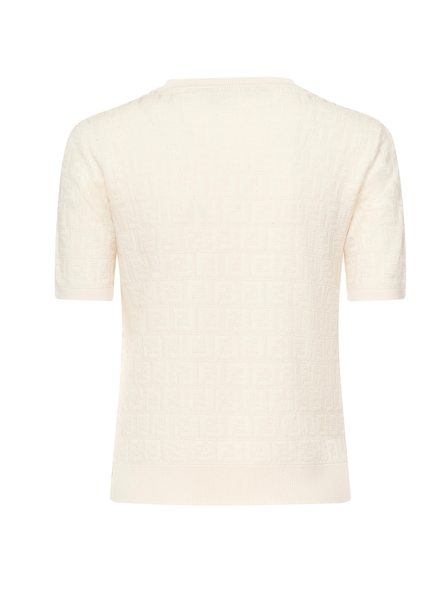 Fendi Sweaters White Cotton