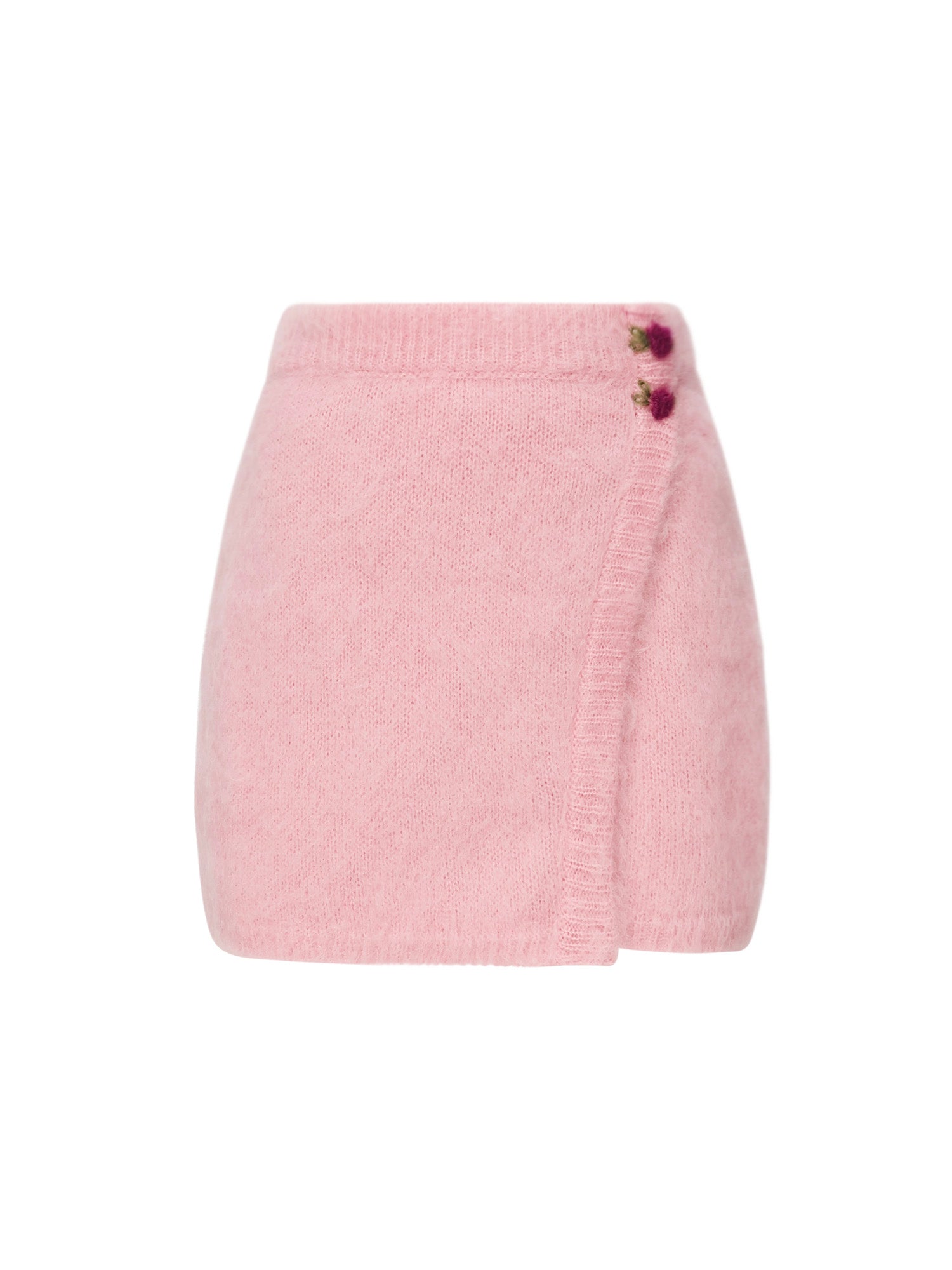 Alessandra Rich Skirts Pink Mohair