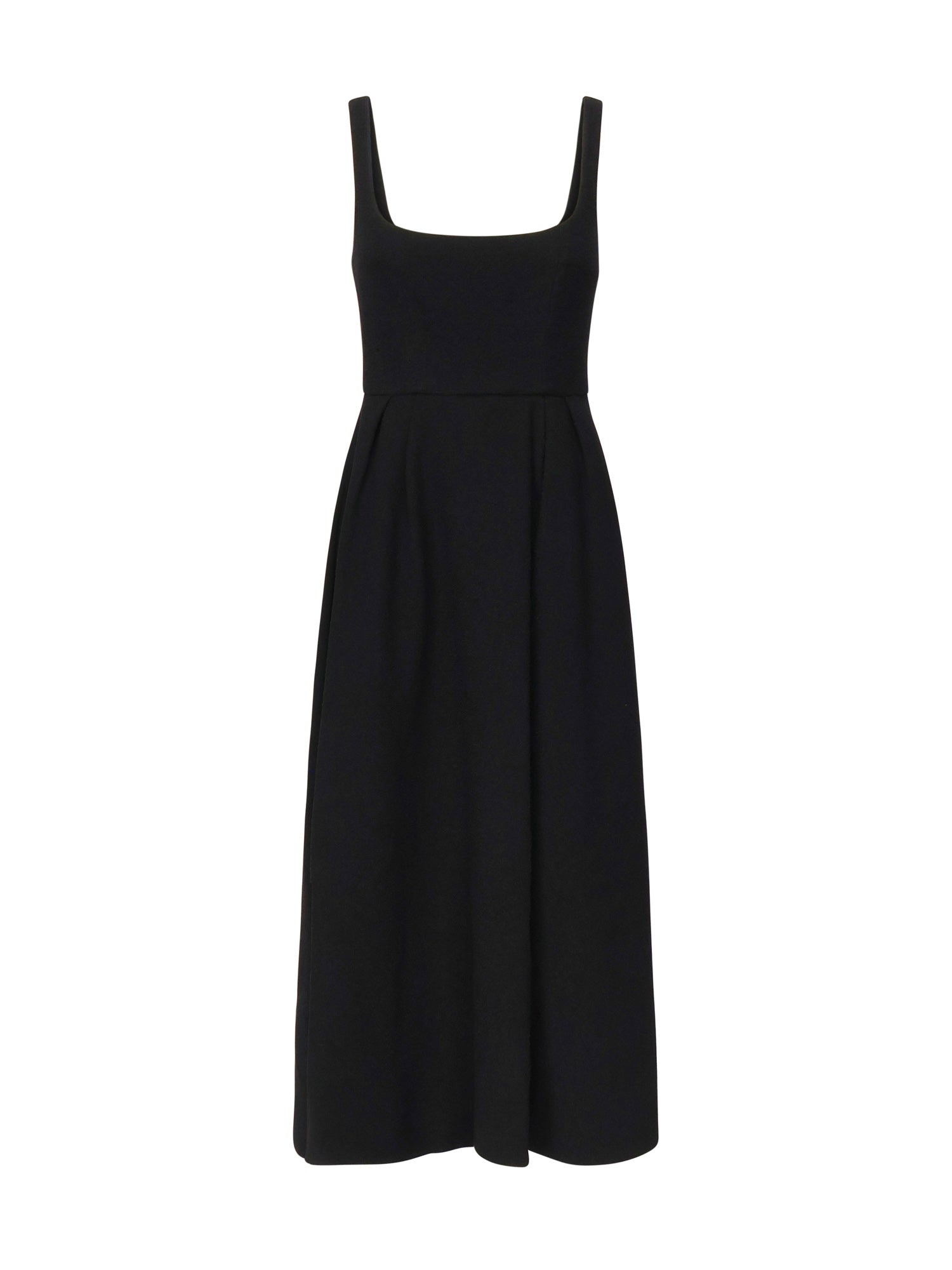 Alessandra Rich Dresses Black Virgin Wool Polyamide