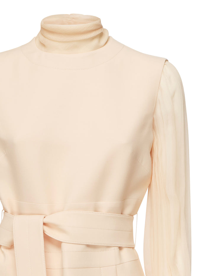Valentino Garavani Dresses Beige Wool