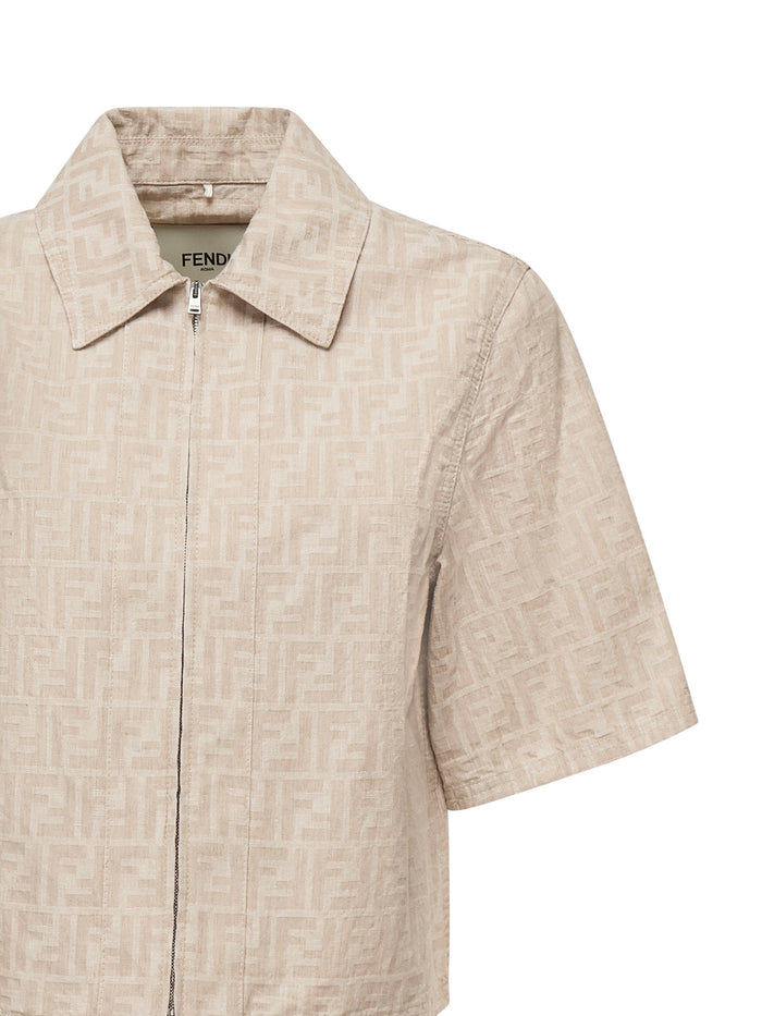 Fendi Jackets Beige Cotton