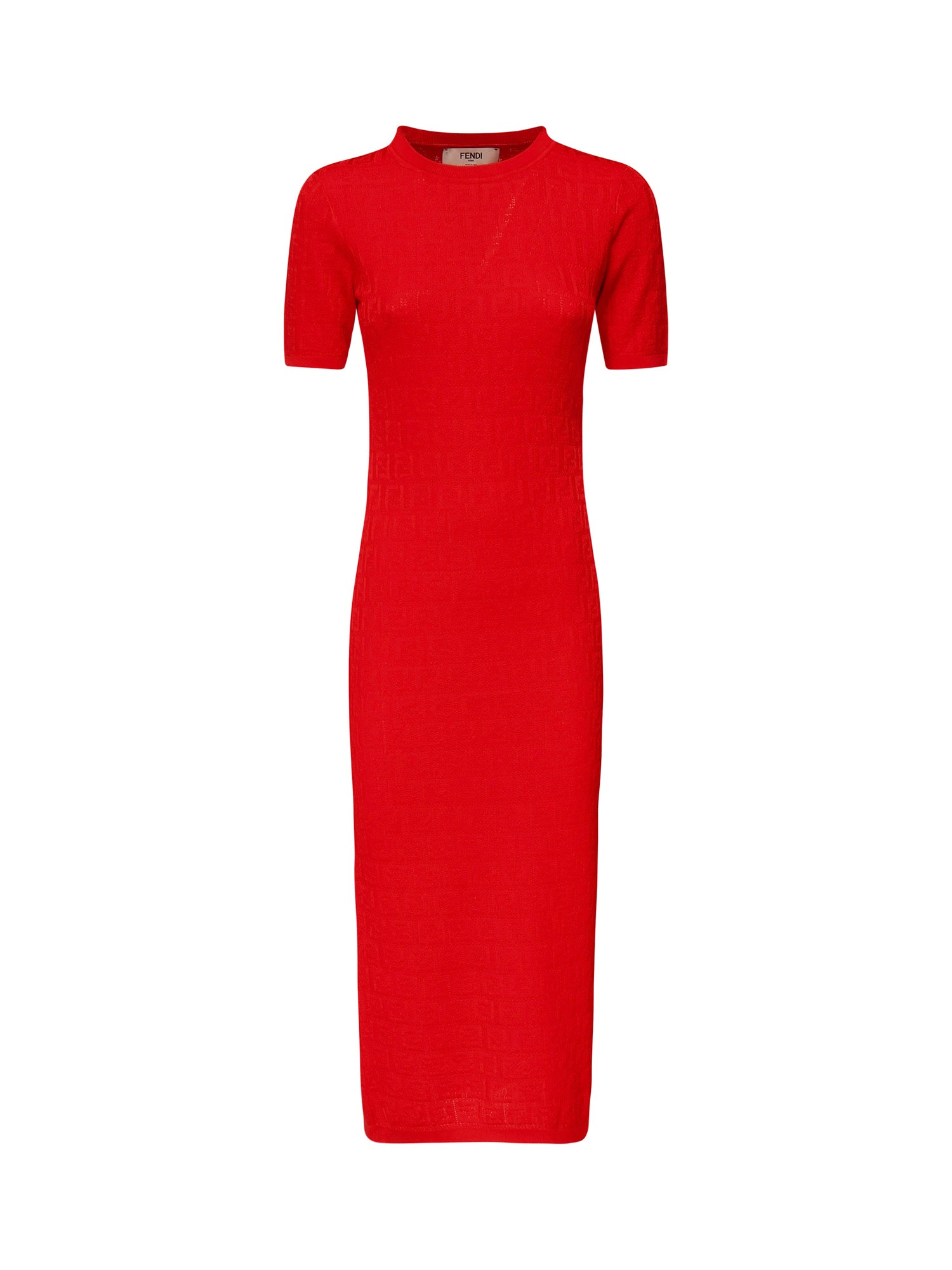 Fendi Dresses Red Cotton