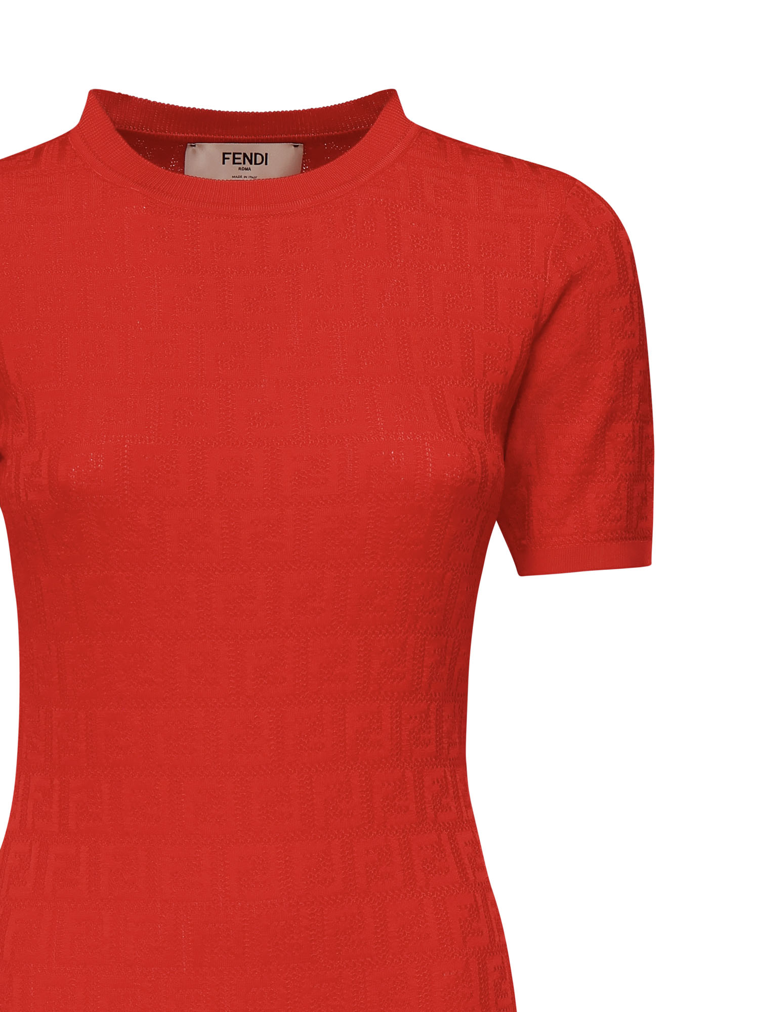 Fendi Dresses Red Cotton