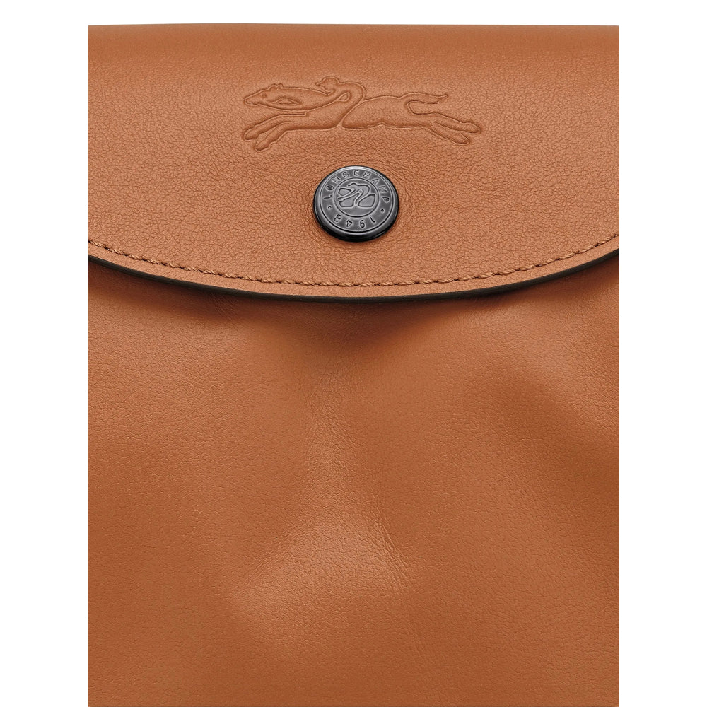 Bag Longchamp Paris Orange Calf Leather: 100