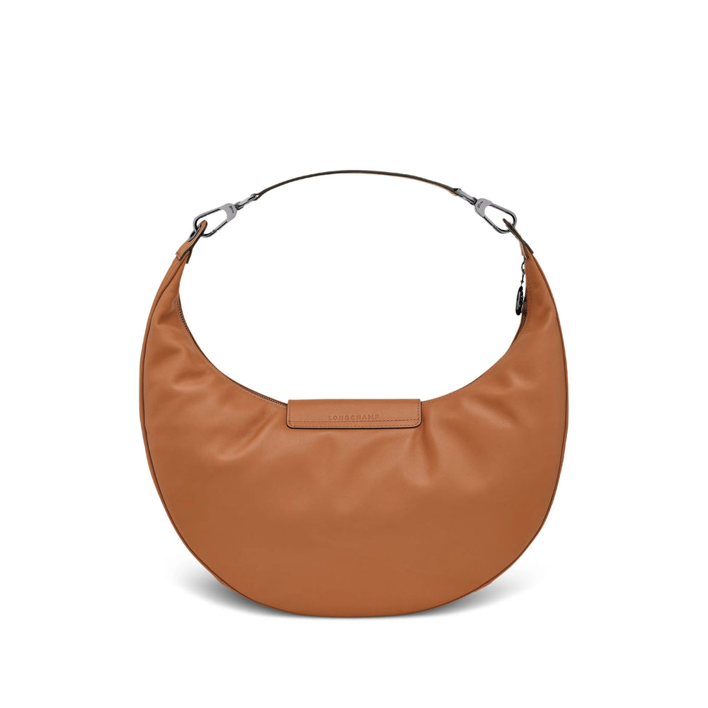 Bag Longchamp Paris Orange Calf Leather: 100