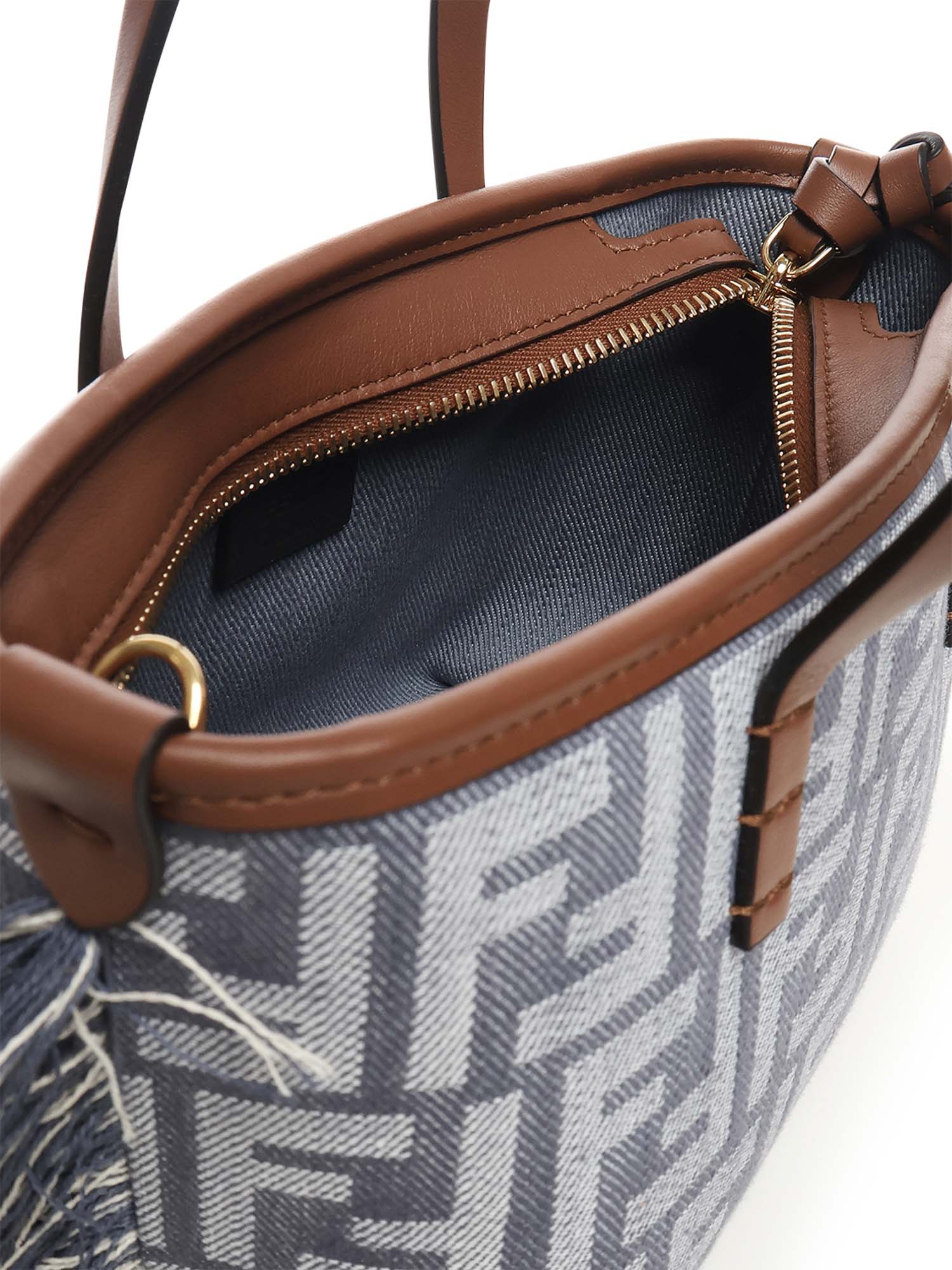 Fendi Bags Blue Textile/leather