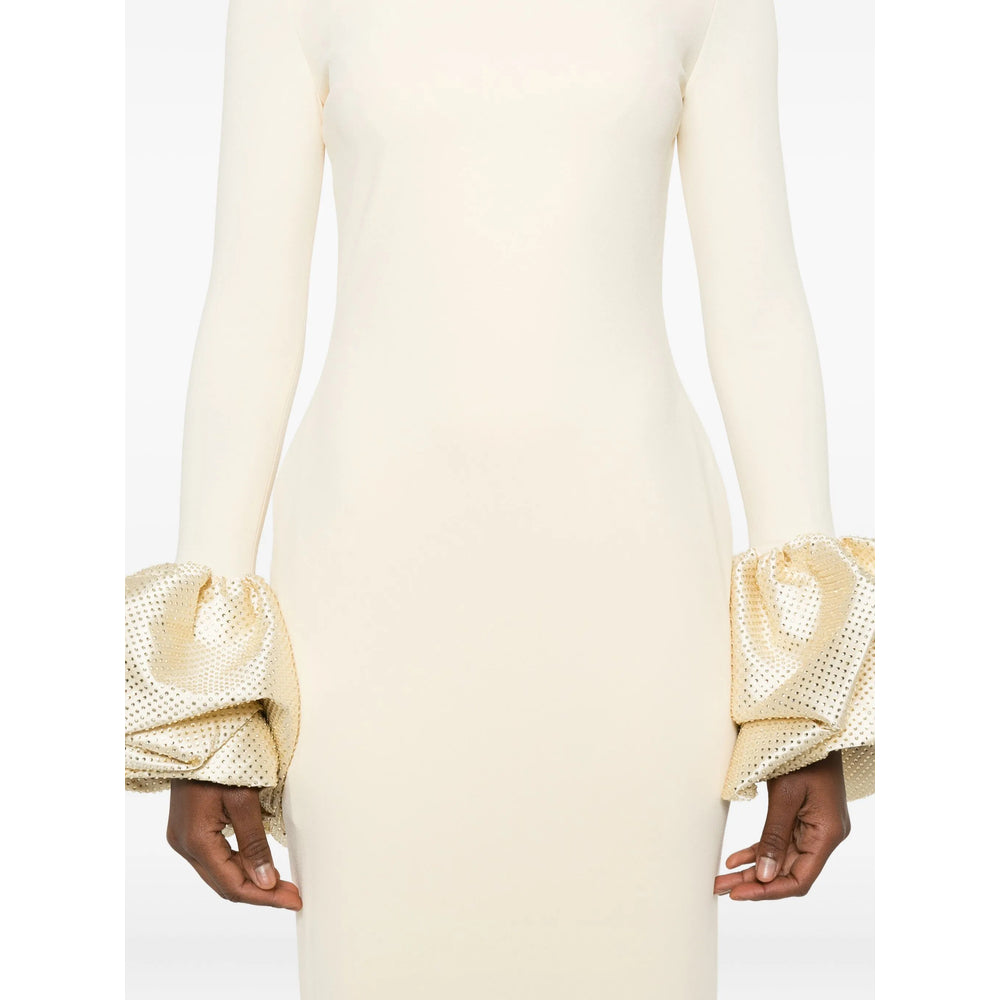 Dress Solace London Neutrals Fabric: 100