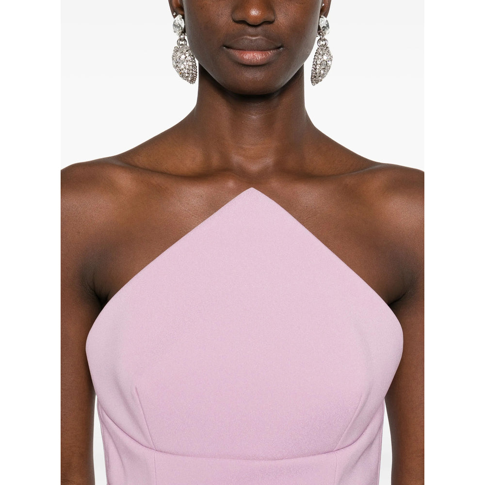 Dress Solace London Pink Fabric: 100