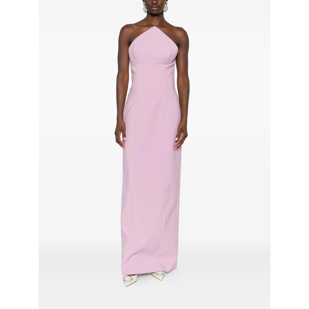 Dress Solace London Pink Fabric: 100