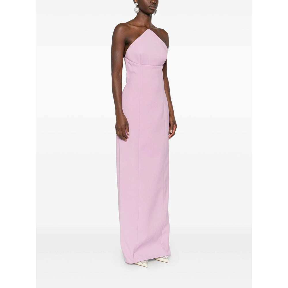 Dress Solace London Pink Fabric: 100