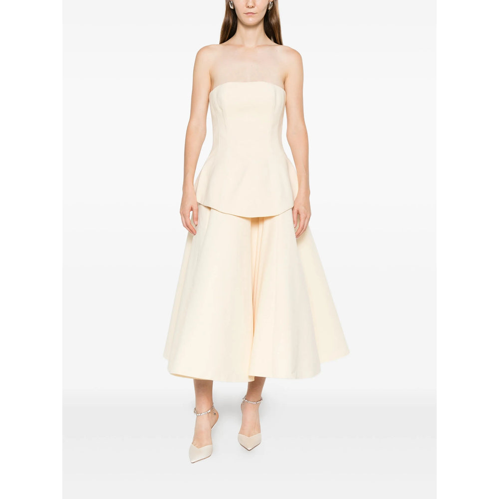 Dress Solace London Neutrals Fabric: 100