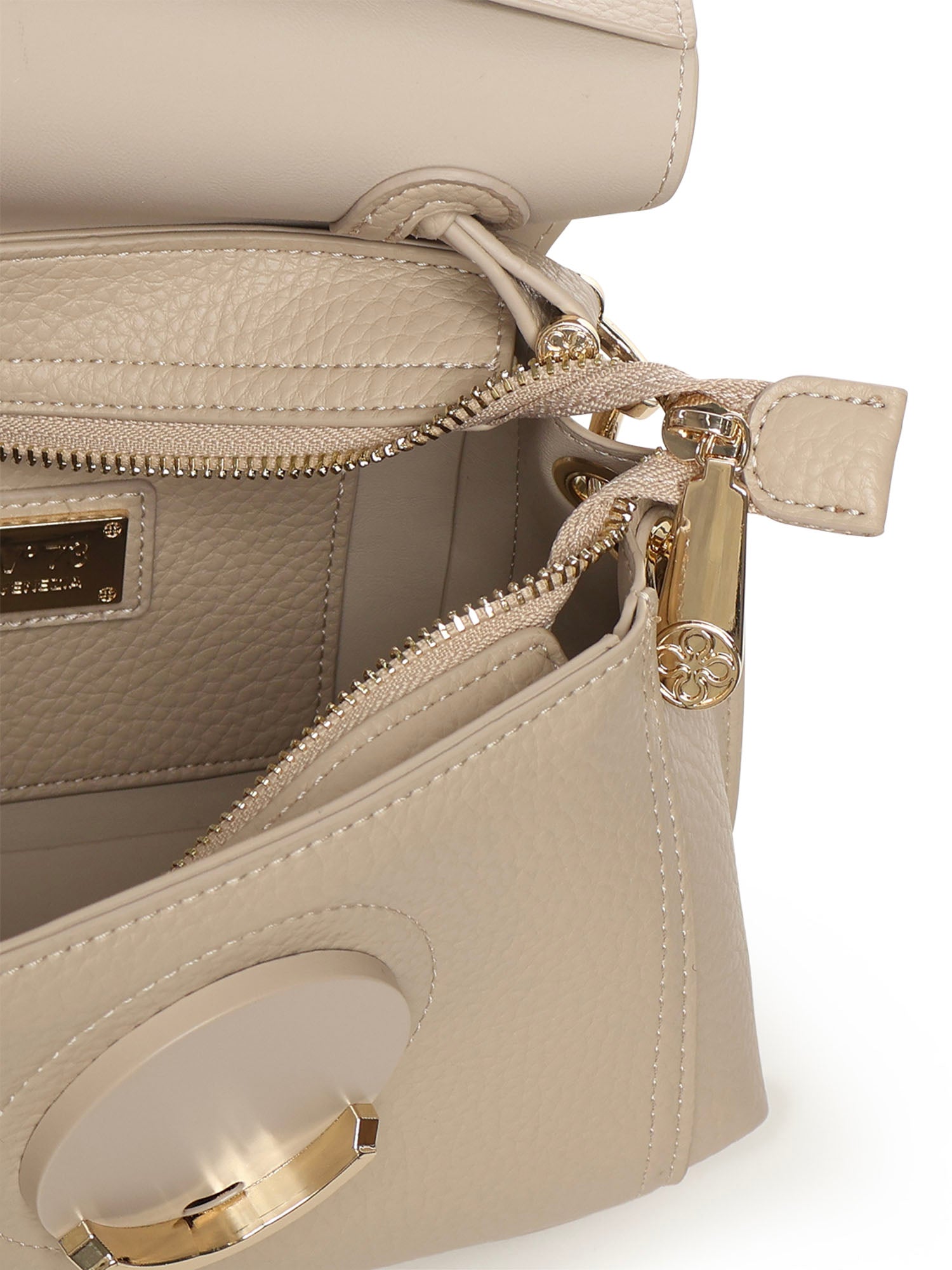 V° 73 Bags Beige Polyurethane