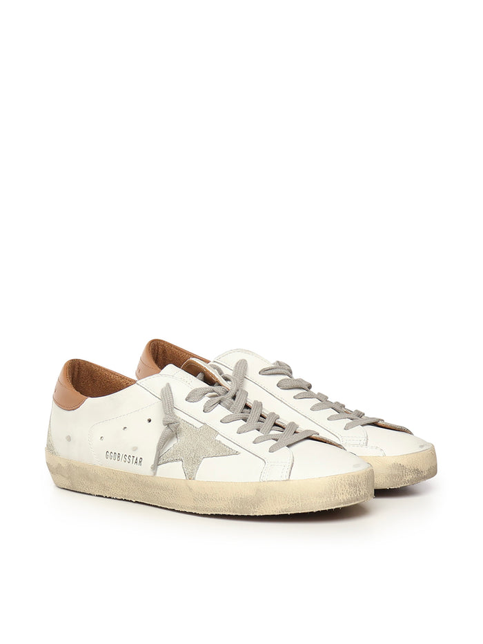 Golden Goose Sneakers White/ice/light Brown Cowskin