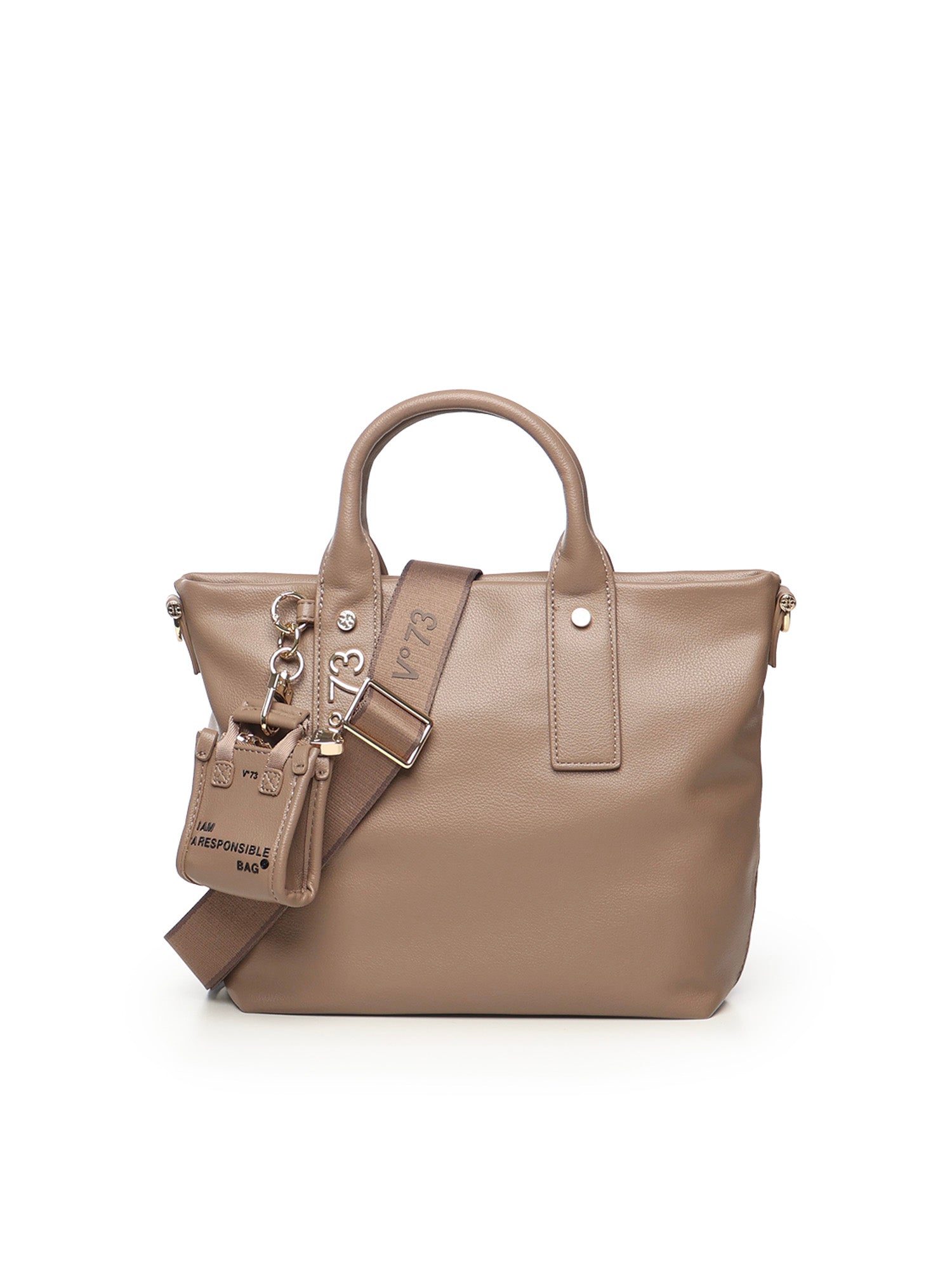 V° 73 Bags Beige Polyurethane