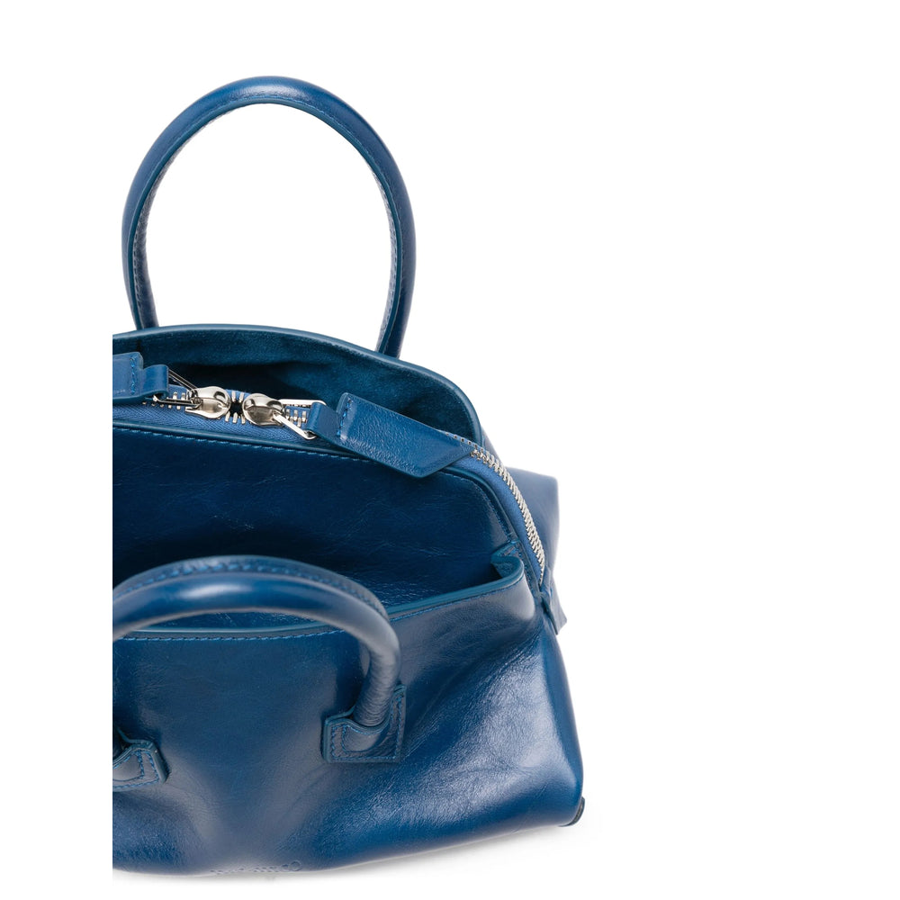 Bag The Attico Blue Calf Leather: 100