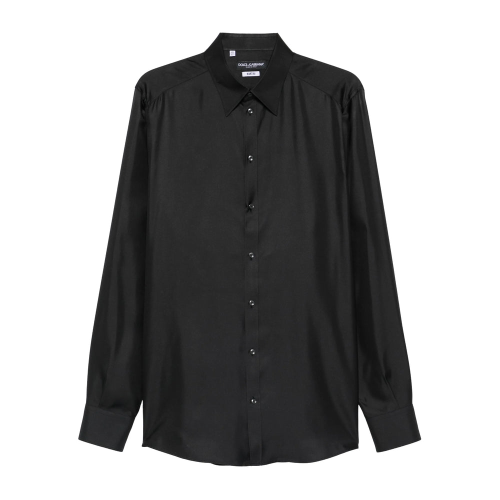 Shirt Dolce & Gabbana Black Silk: 100