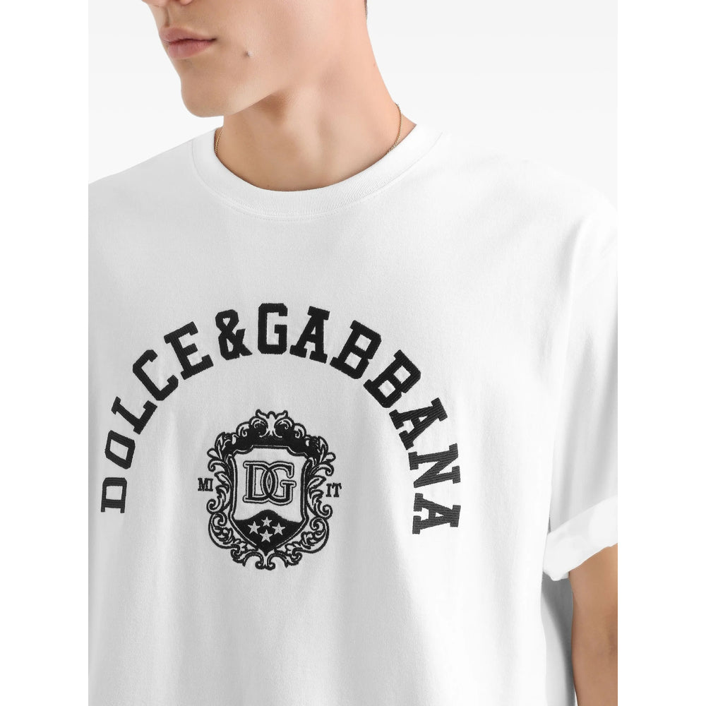 T-Shirt Dolce & Gabbana White Cotton: 100. T-shirts