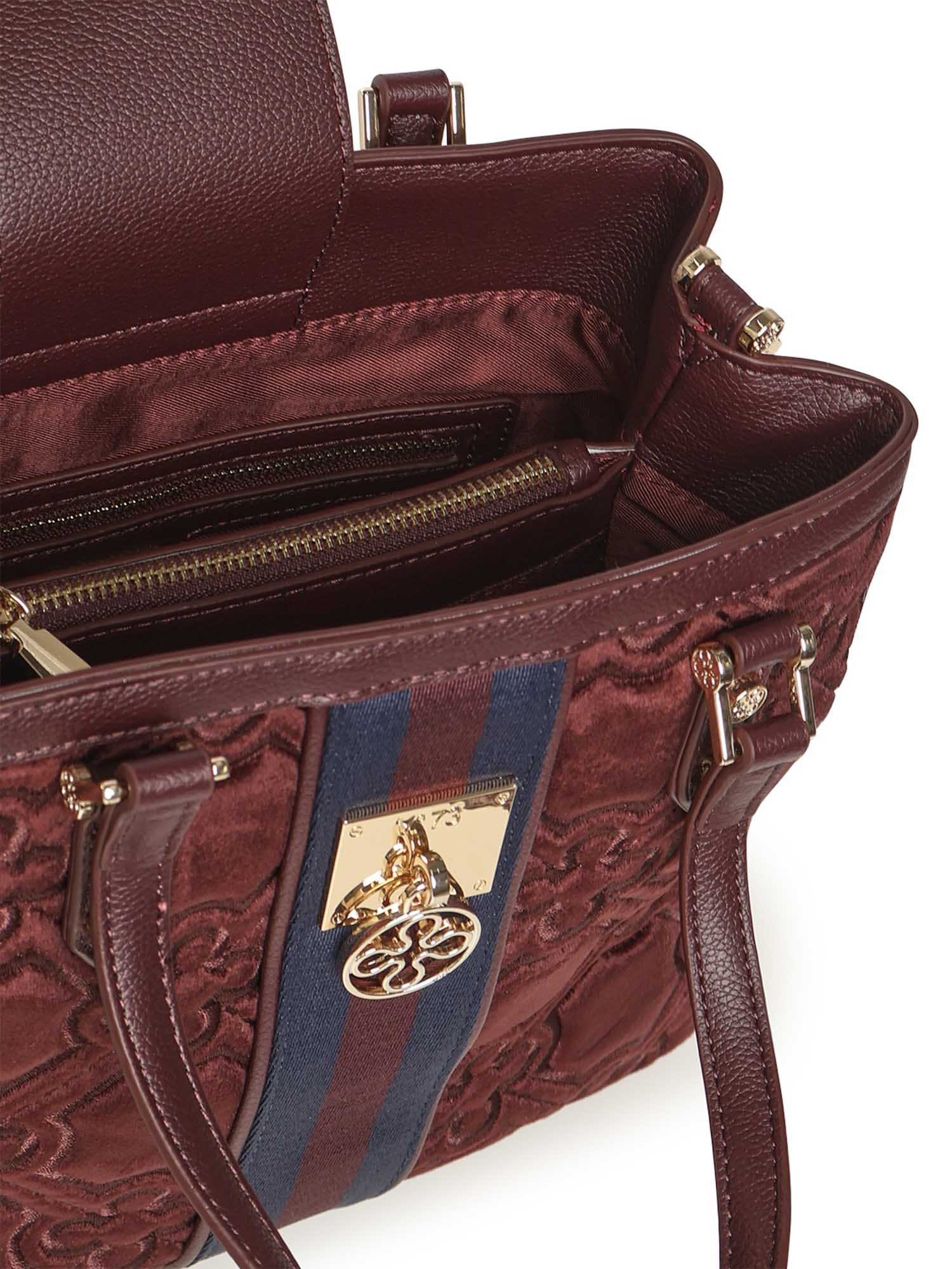 V° 73 Bags Bordeaux/blue Polyurethane