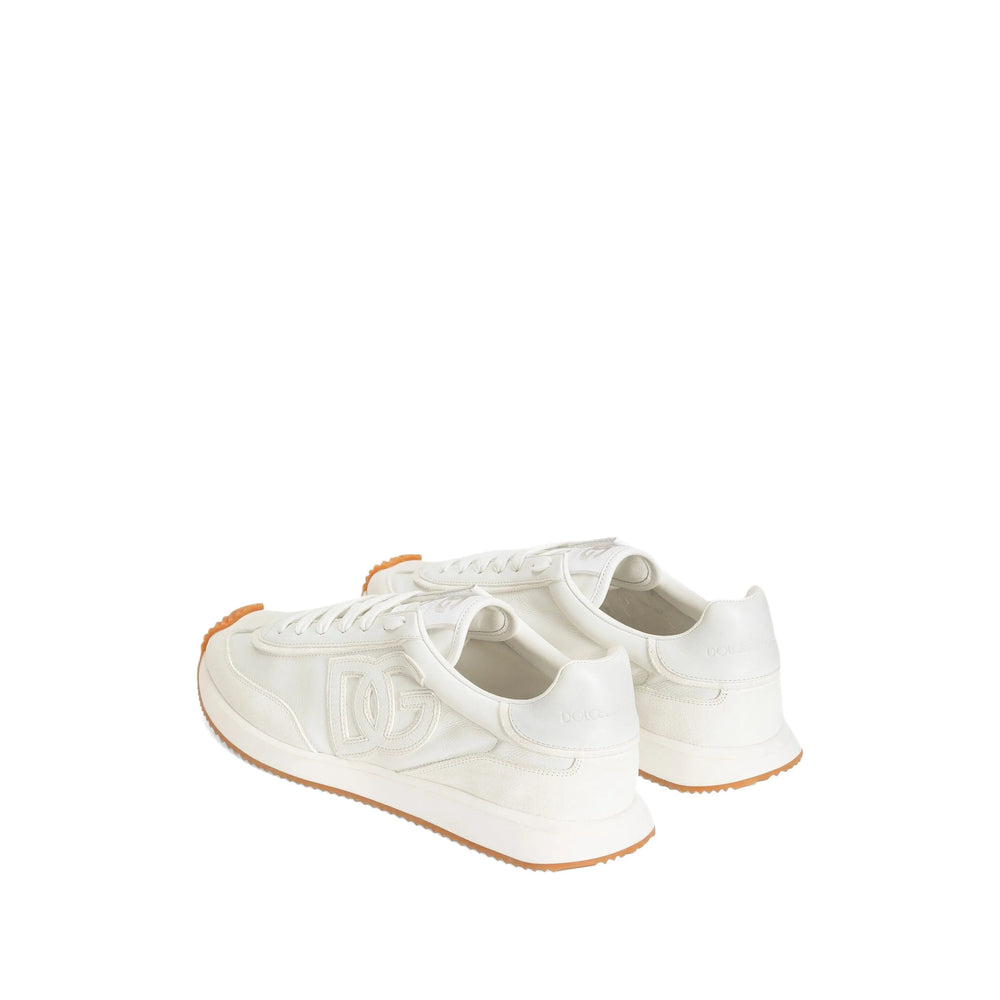 Sneaker Dolce & Gabbana White Calfskin: 100