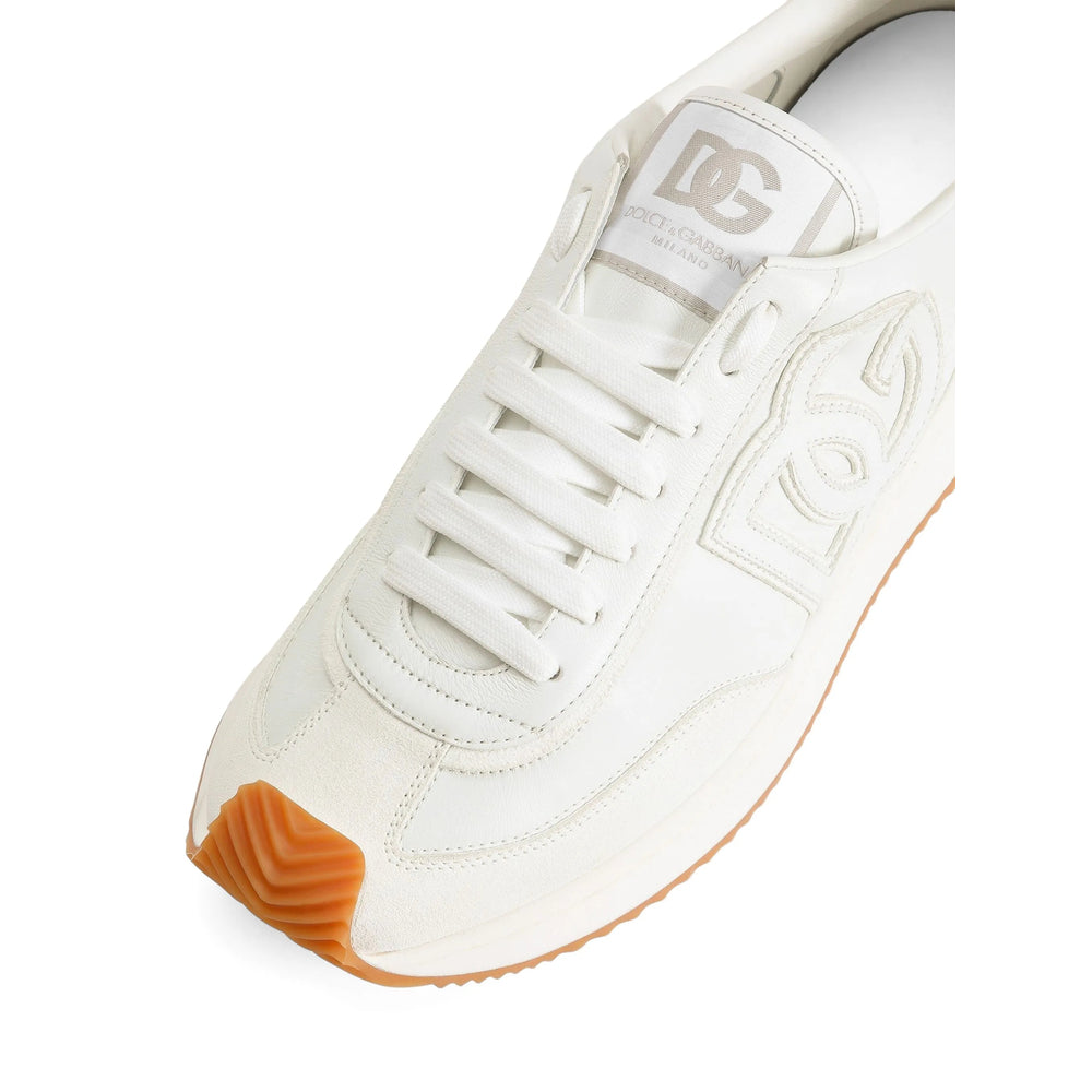 Sneaker Dolce & Gabbana White Calfskin: 100