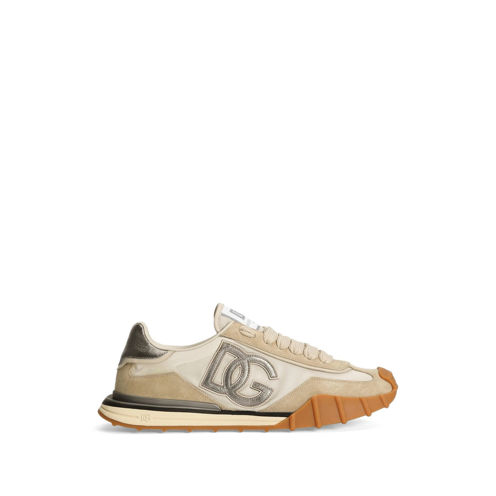 Sneaker Dolce & Gabbana Neutrals Lining Goat Skin: 12