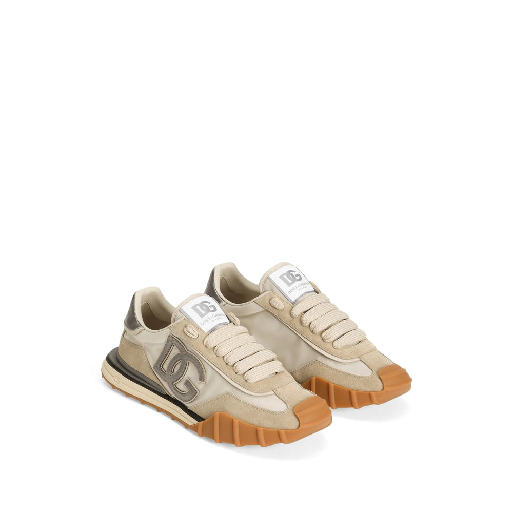 Sneaker Dolce & Gabbana Neutrals Lining Goat Skin: 12
