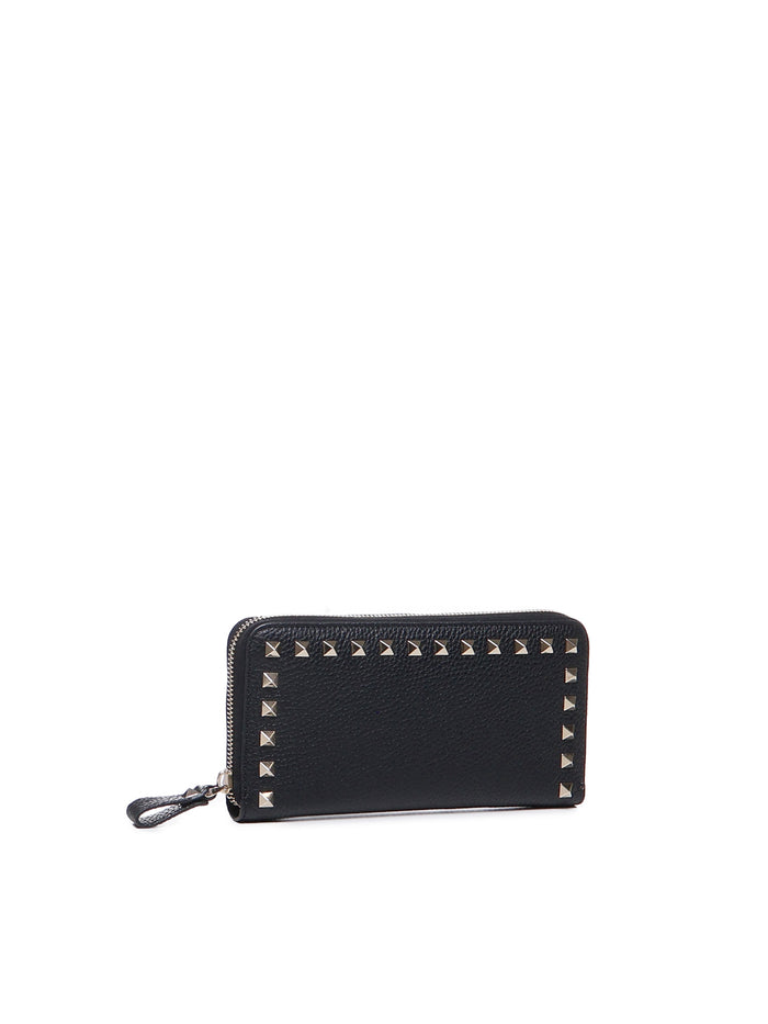 Valentino Garavani Wallets Black Calfskin