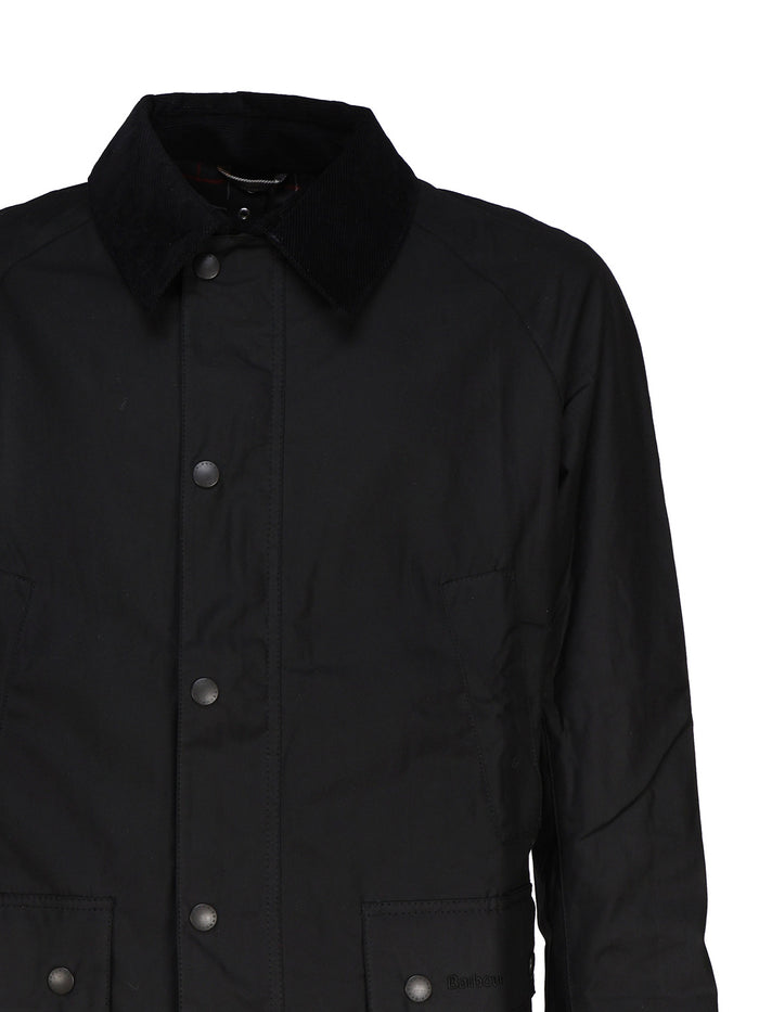 Barbour Coats Black Classic Waxed Cotton