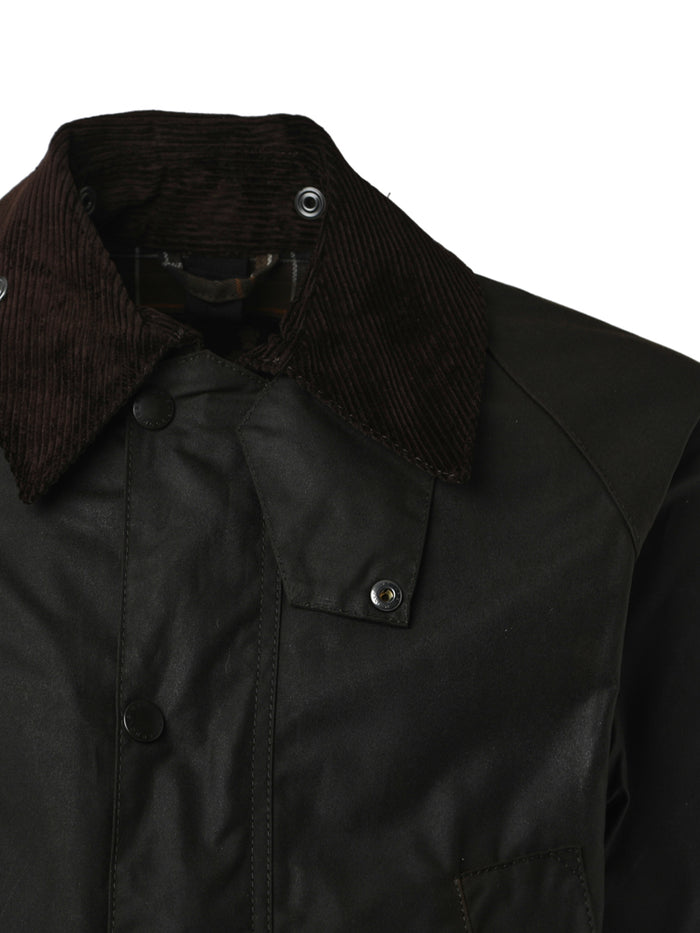 Barbour Coats Green Waxed Cotton