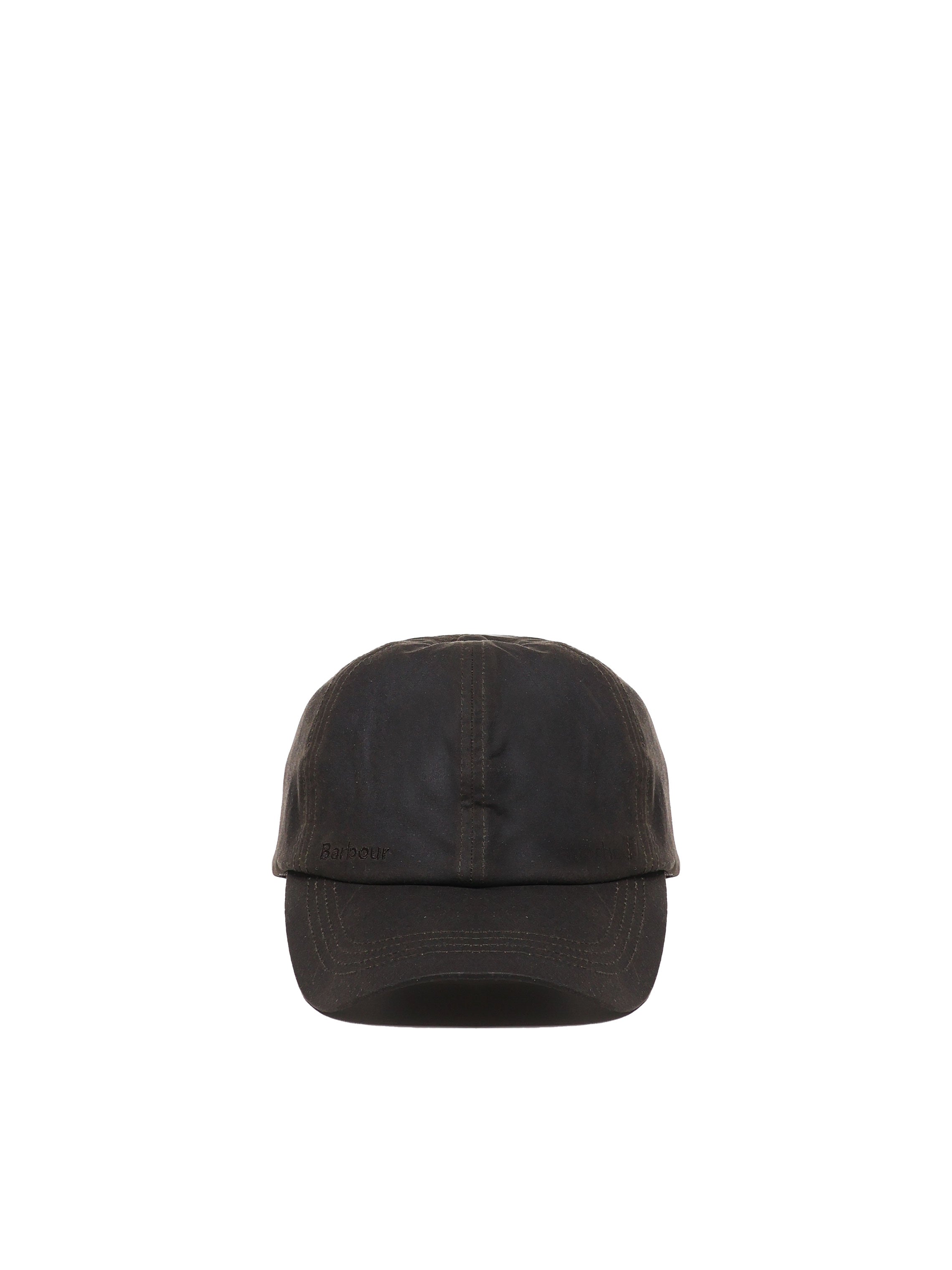 Barbour Hats Green Waxed Cotton
