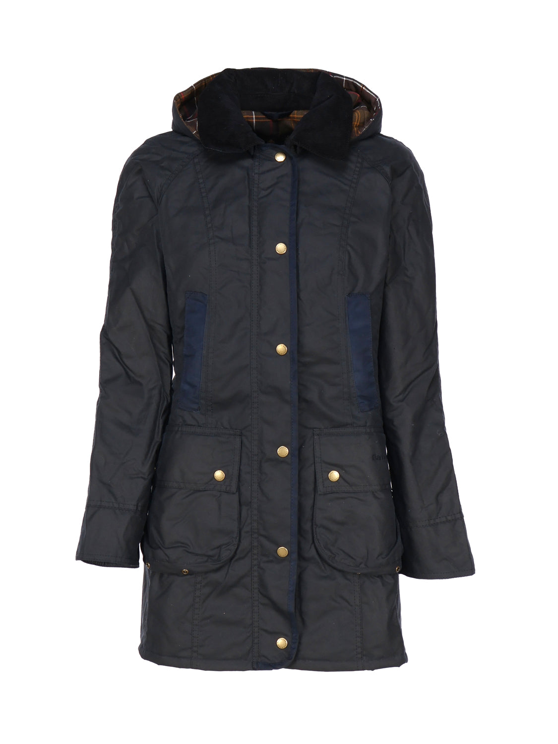Barbour Coats Blue Waxed Cotton