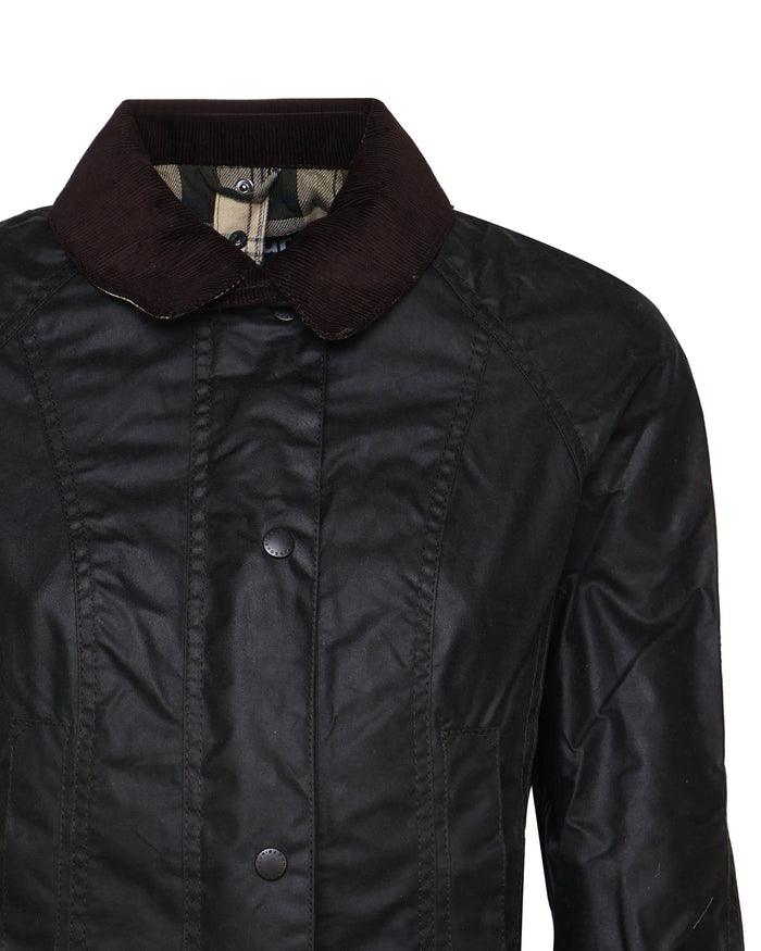 Barbour Coats Sage Waxed Cotton