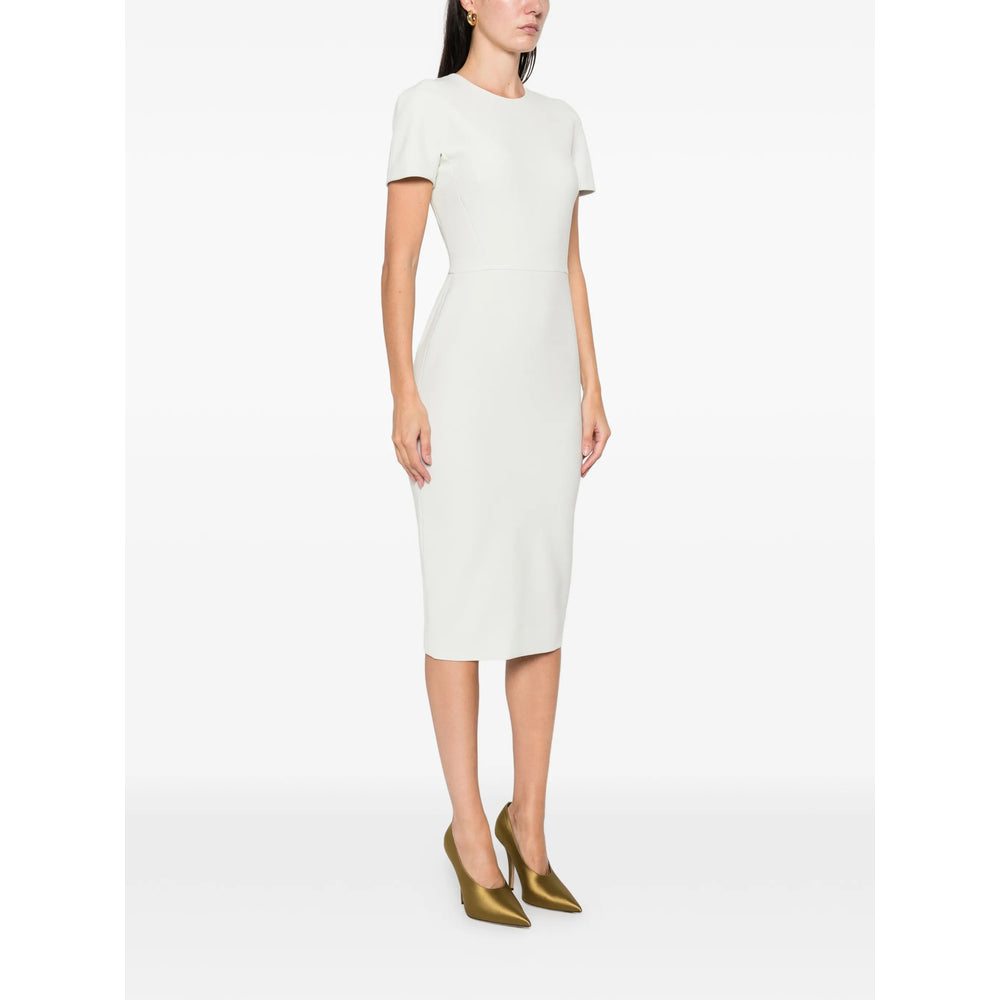 Dress Victoria Beckham Green Polyamide: 16