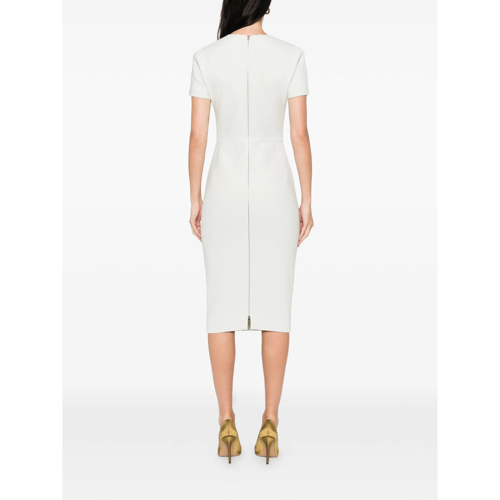 Dress Victoria Beckham Green Polyamide: 16