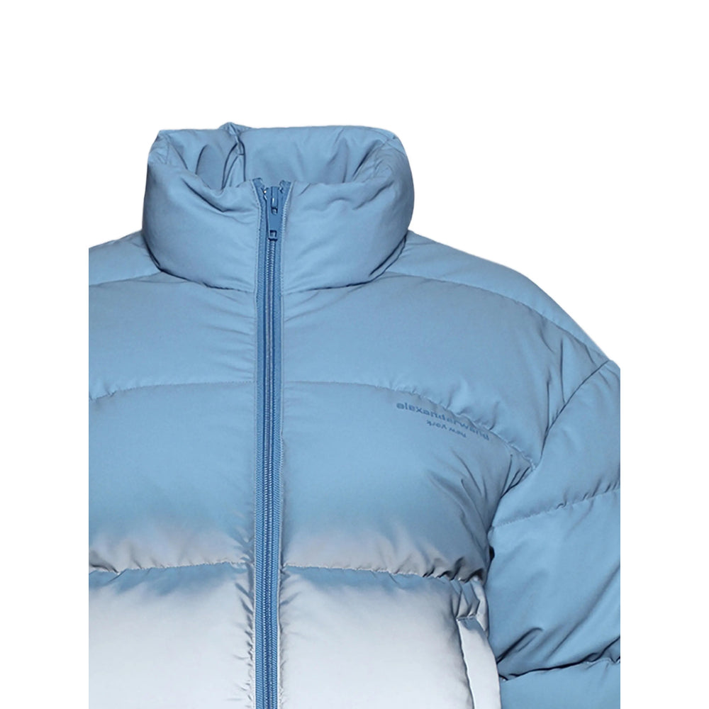 Outerwear Alexander Wang Blue/grey Lining Polyamide: 100. Outerwears