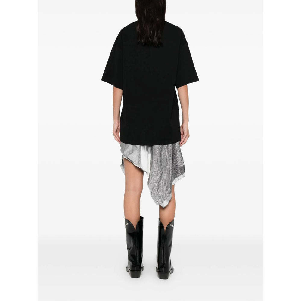 T-Shirt Alexander Wang Black Cotton: 100. T-shirts