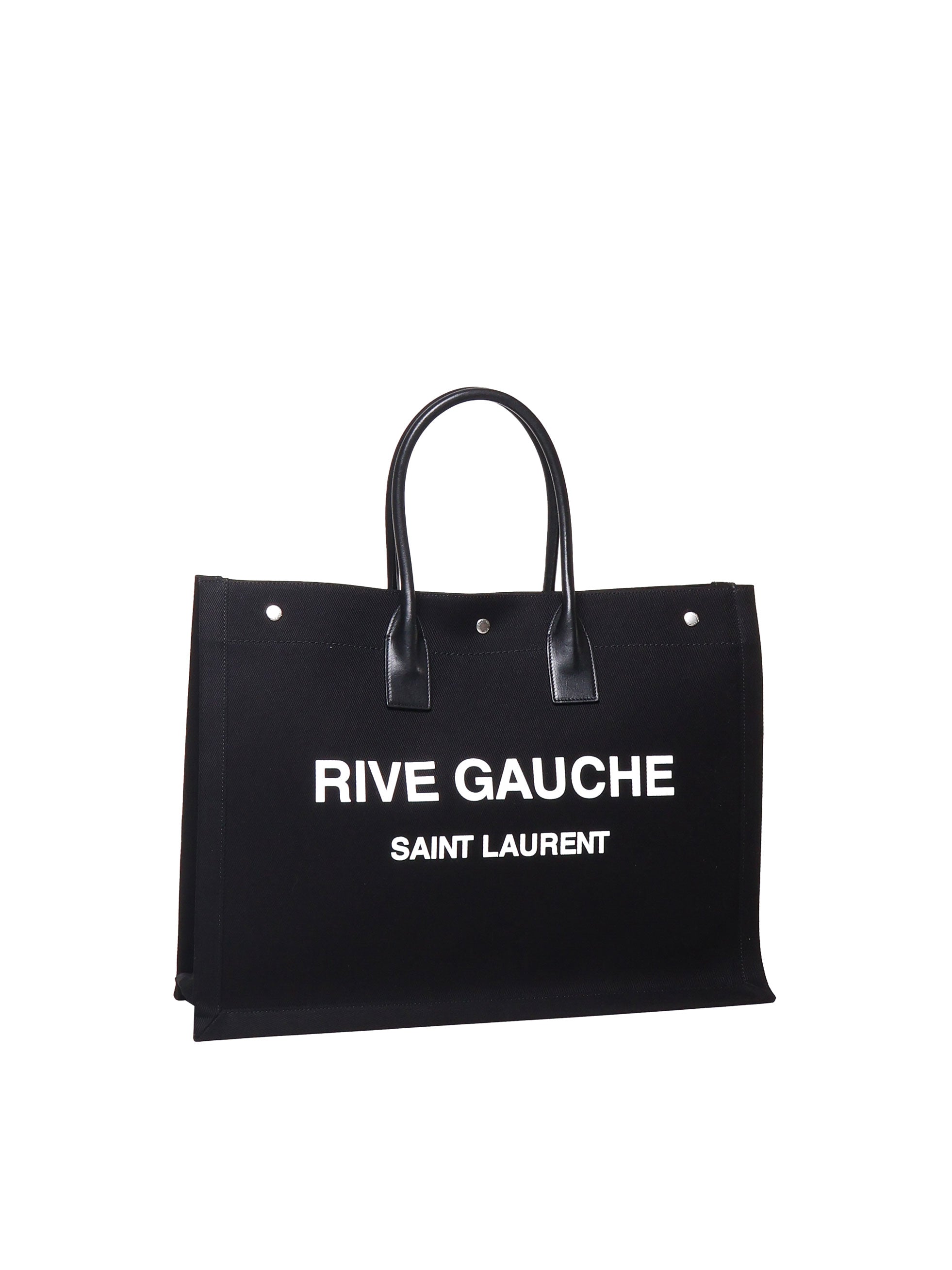 Saint Laurent Bags Black,white Canvas/calfskin