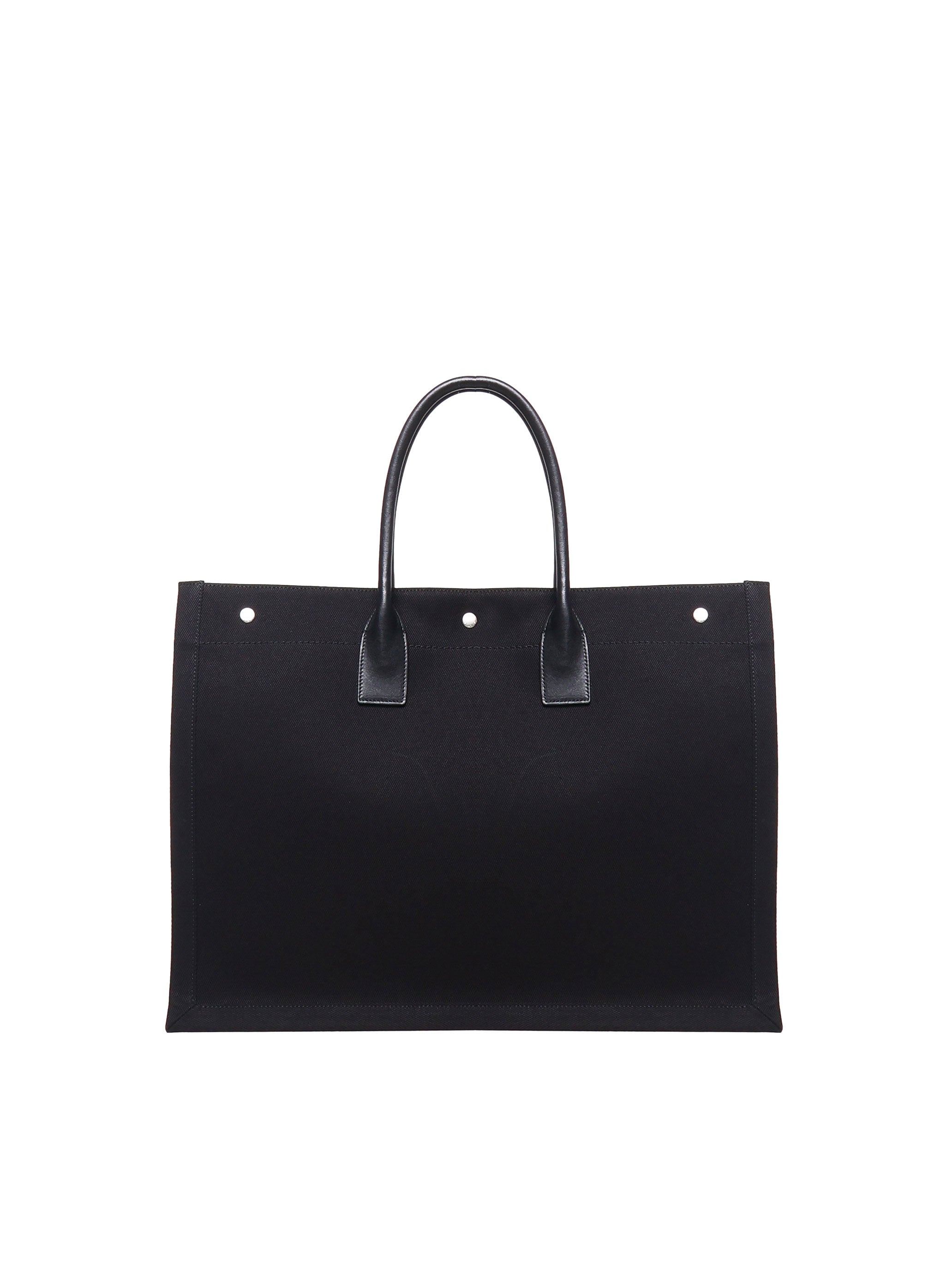 Saint Laurent Bags Black,white Canvas/calfskin