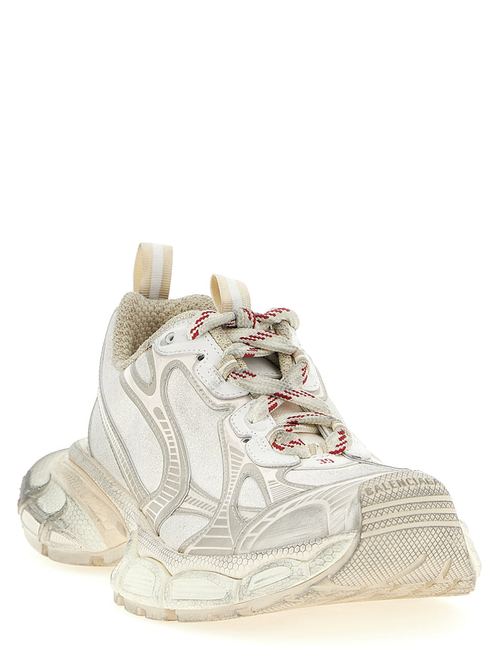 3XL sneakers Silver Polyurethane