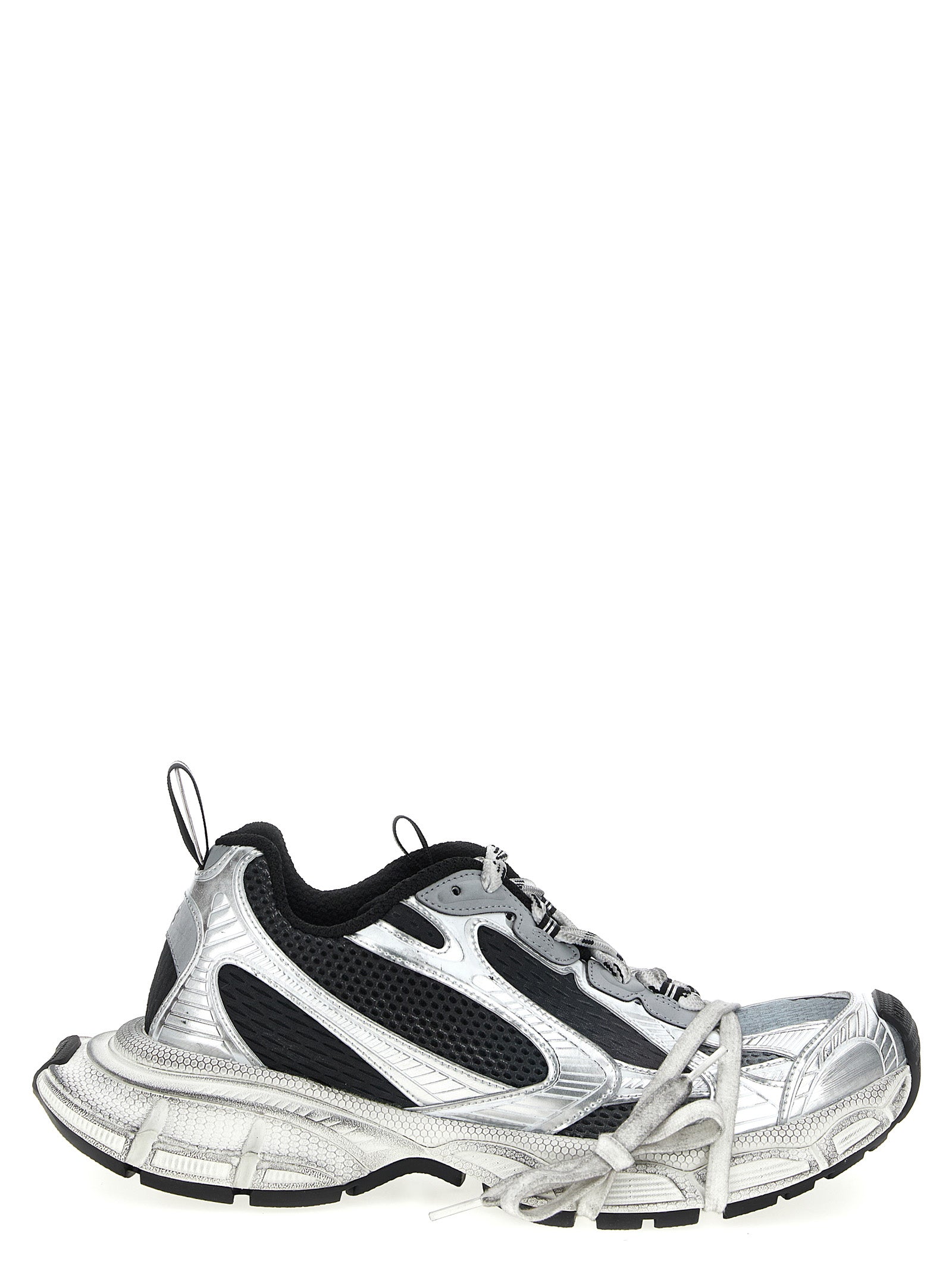 3XL sneakers Silver Polyurethane