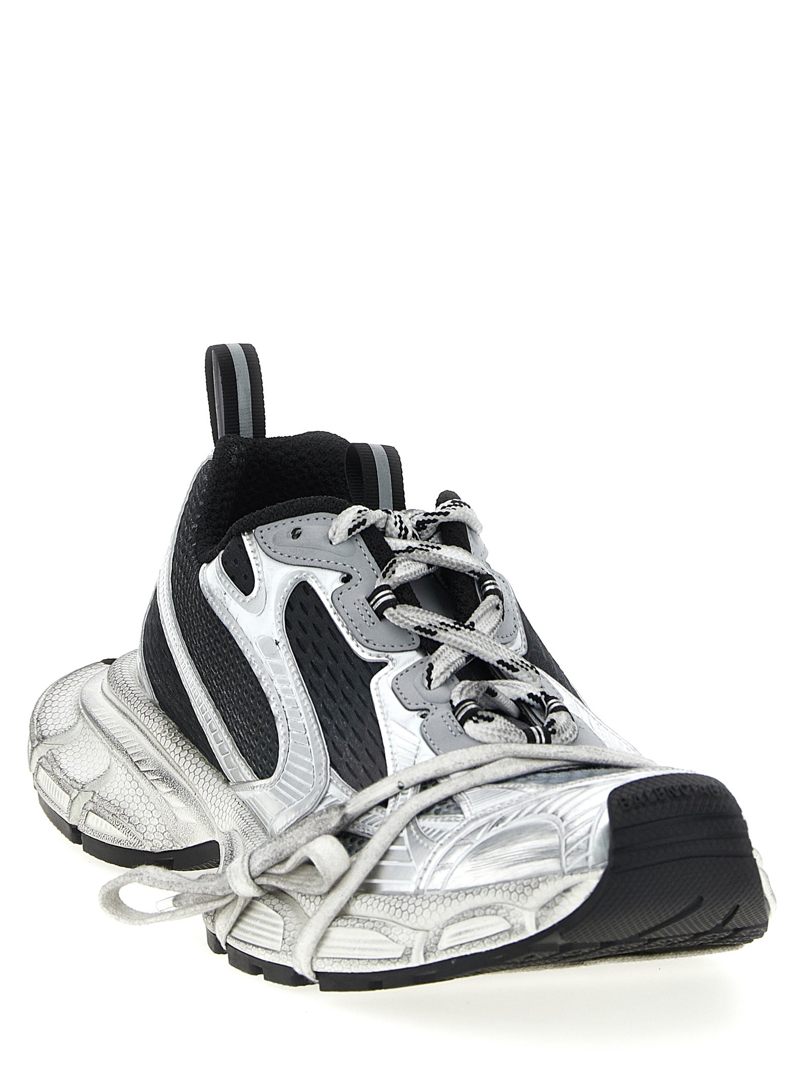 3XL sneakers Silver Polyurethane