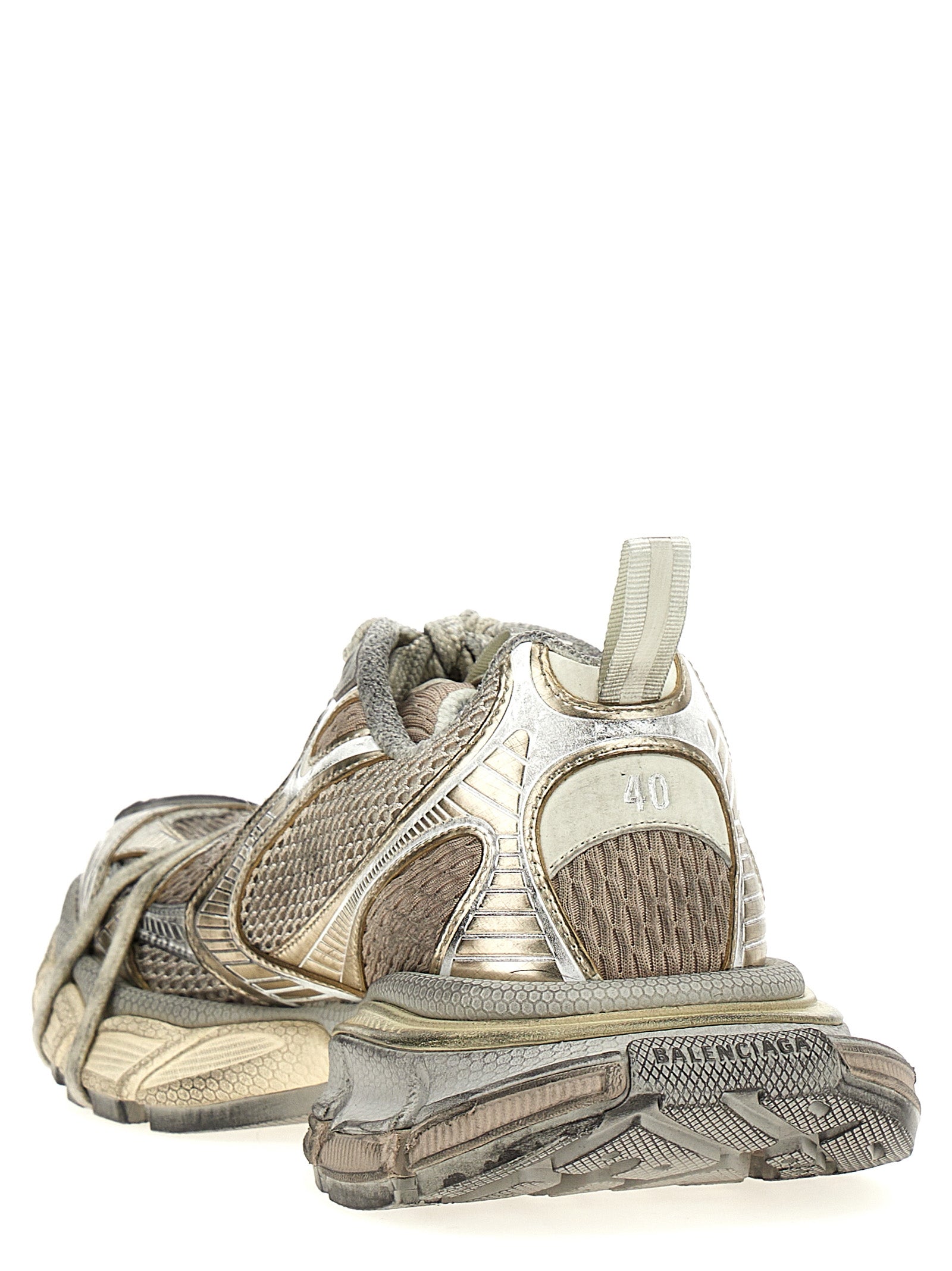 3XL sneakers Gray Polyurethane