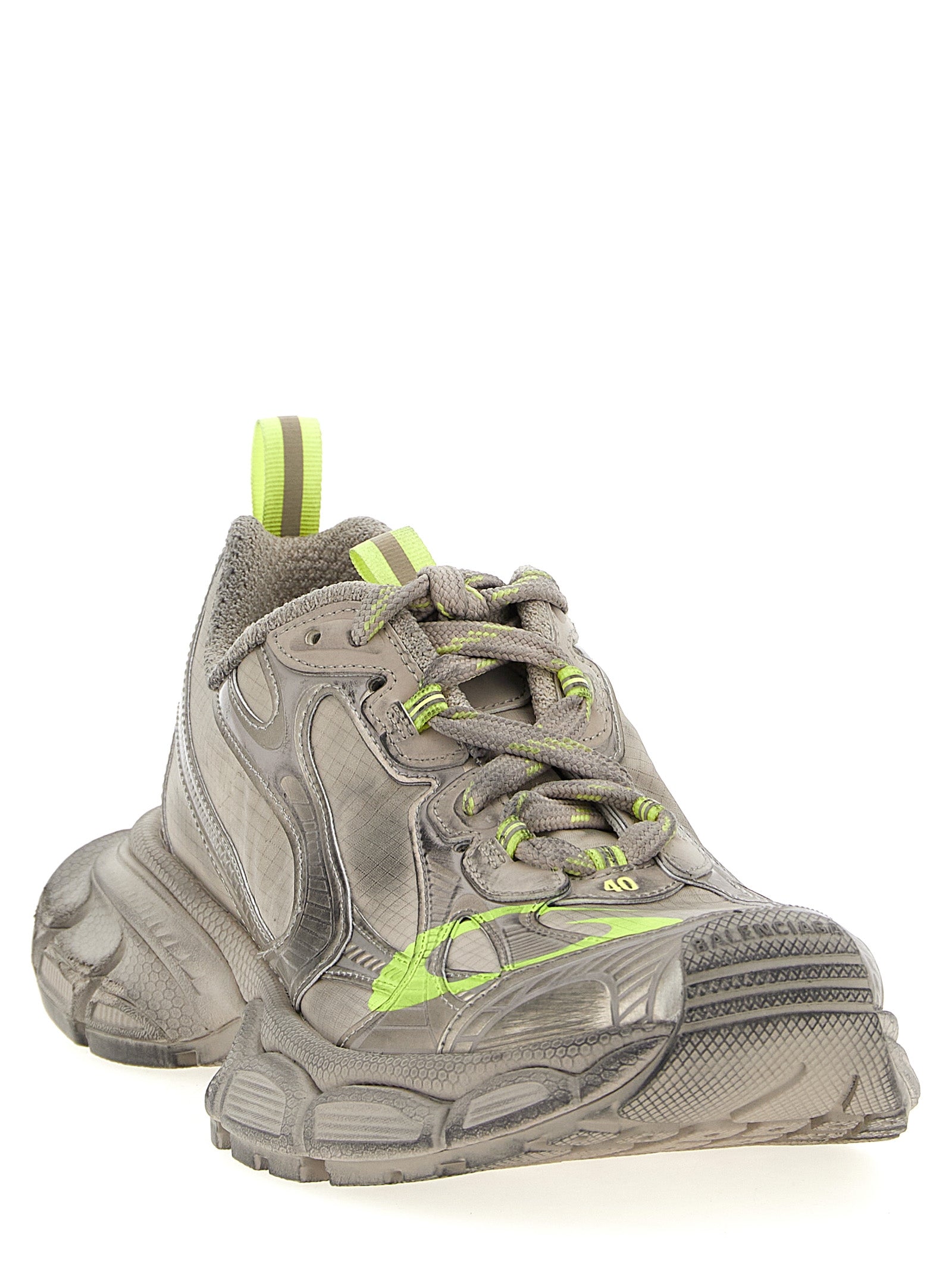 3XL sneakers Gray Polyurethane
