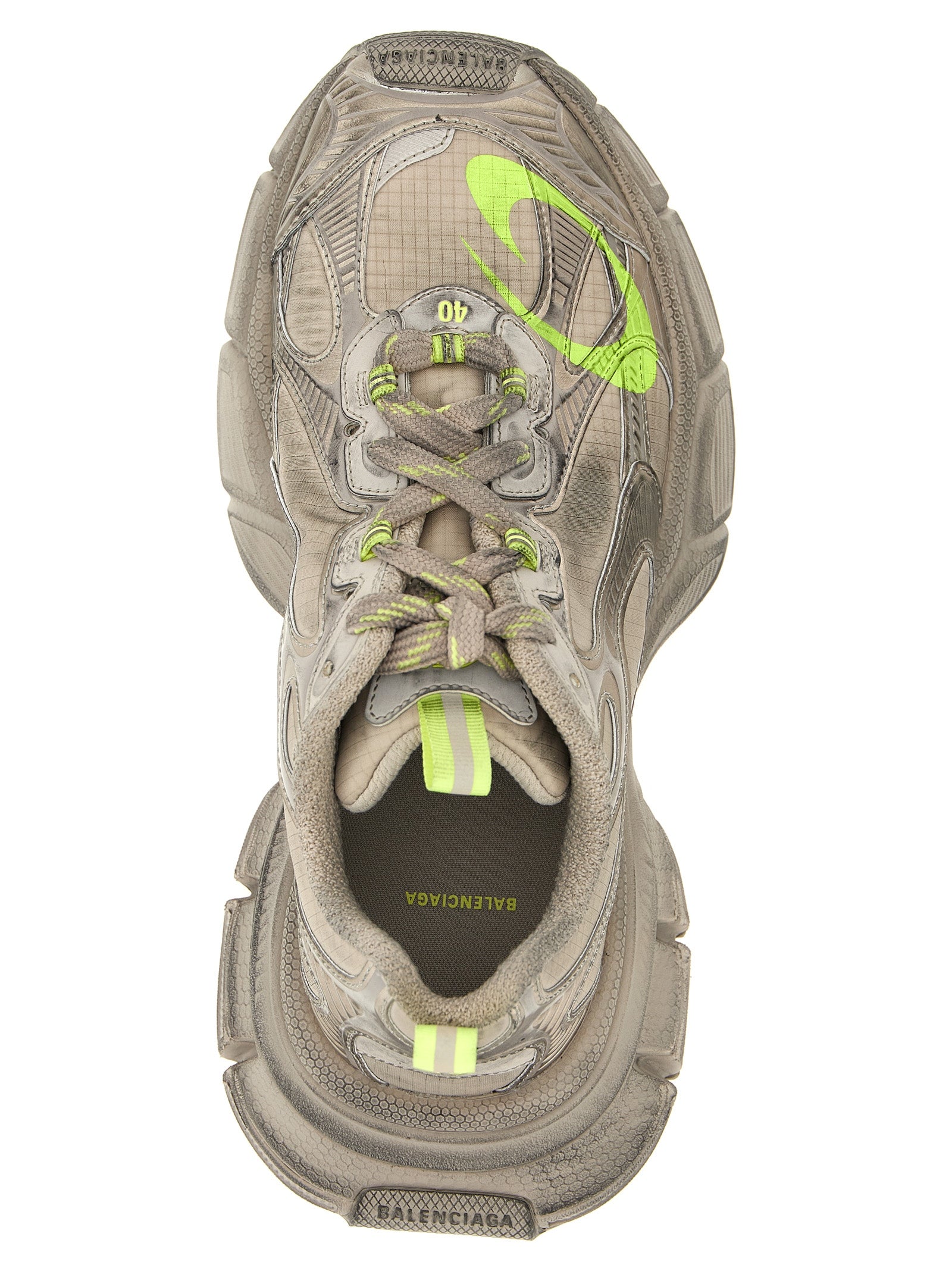 3XL sneakers Gray Polyurethane