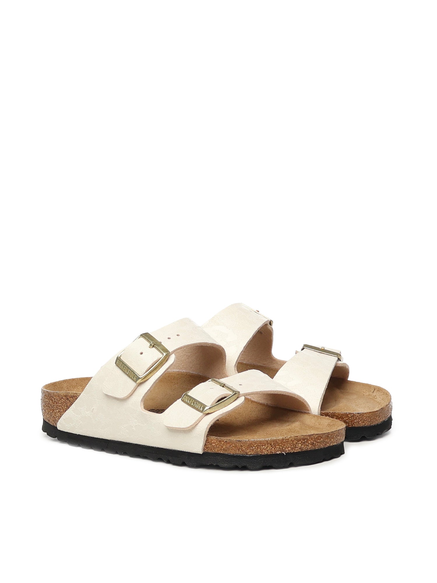 Birkenstock Sandals Leo Eggshell Polyurethane