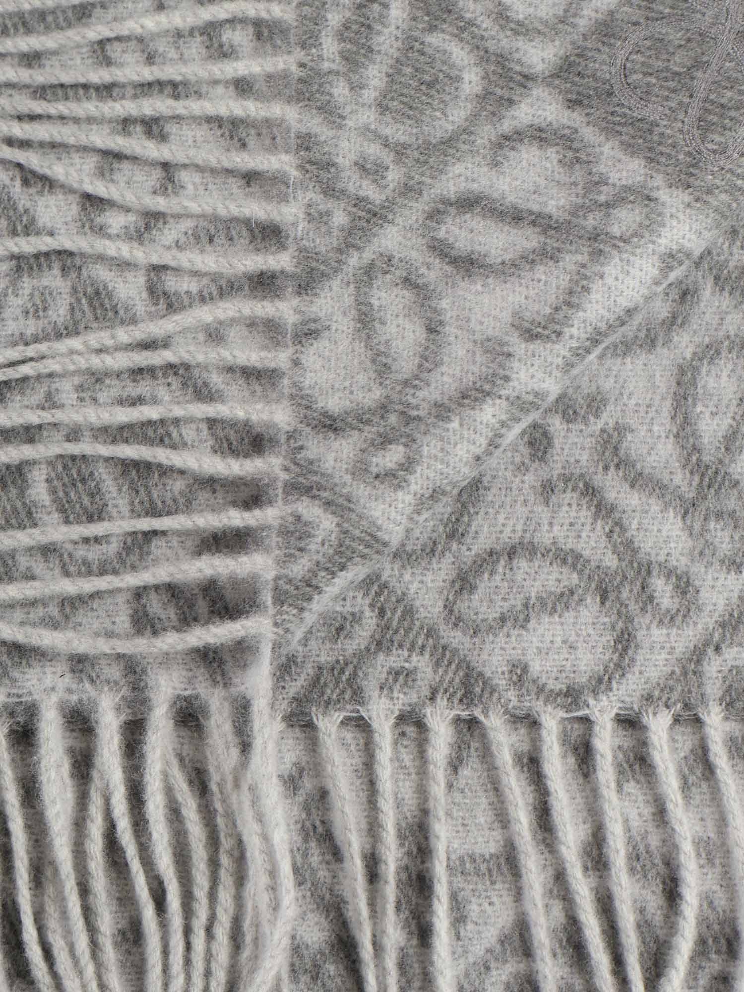 Loewe Scarfs Gray Wool/cashmere