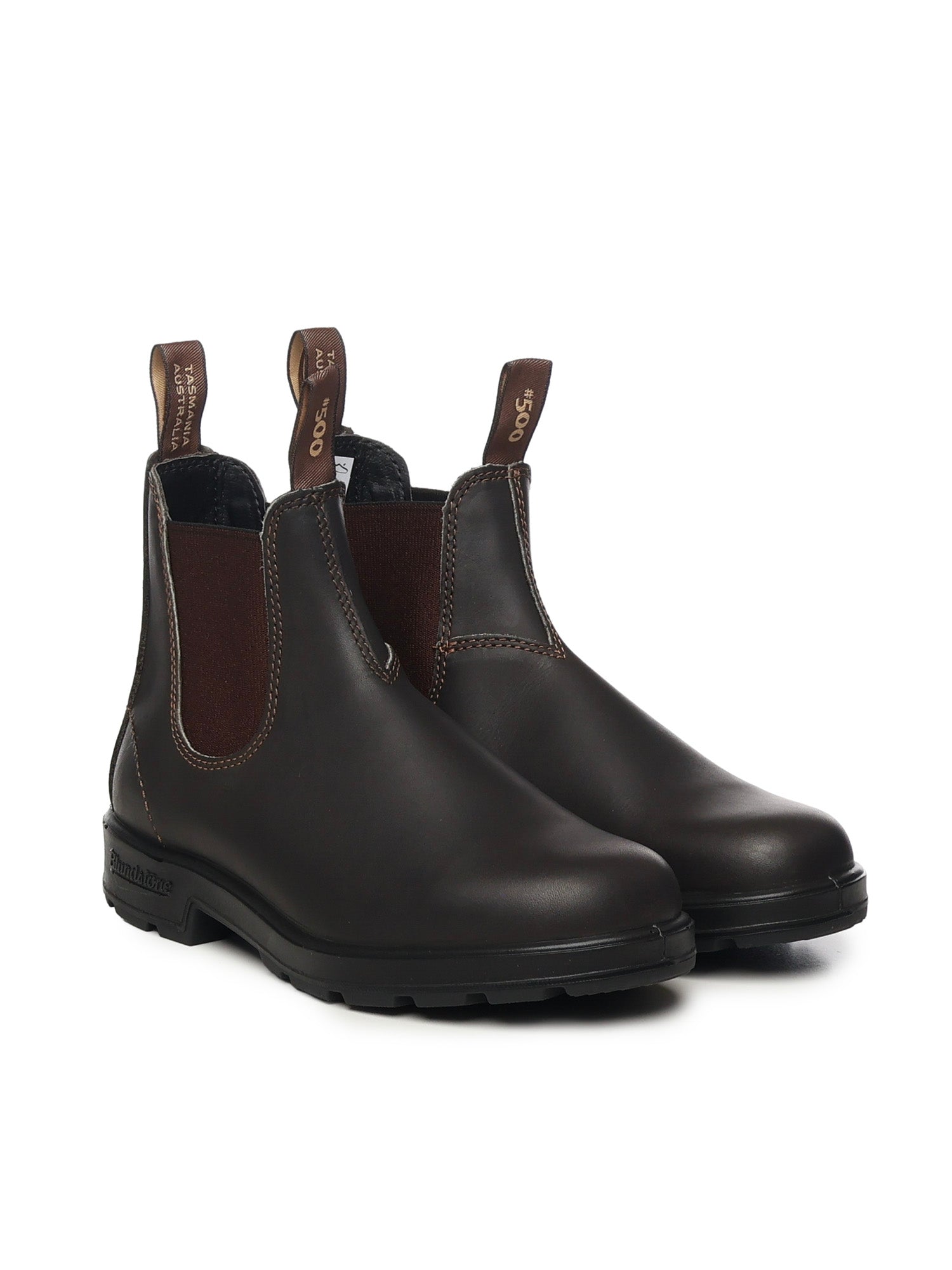 Blundstone Boots Stout Brown Leather