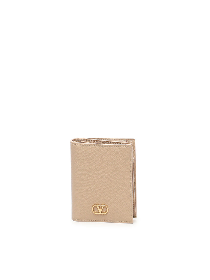 Valentino Garavani Wallets Rose Sand Calfskin